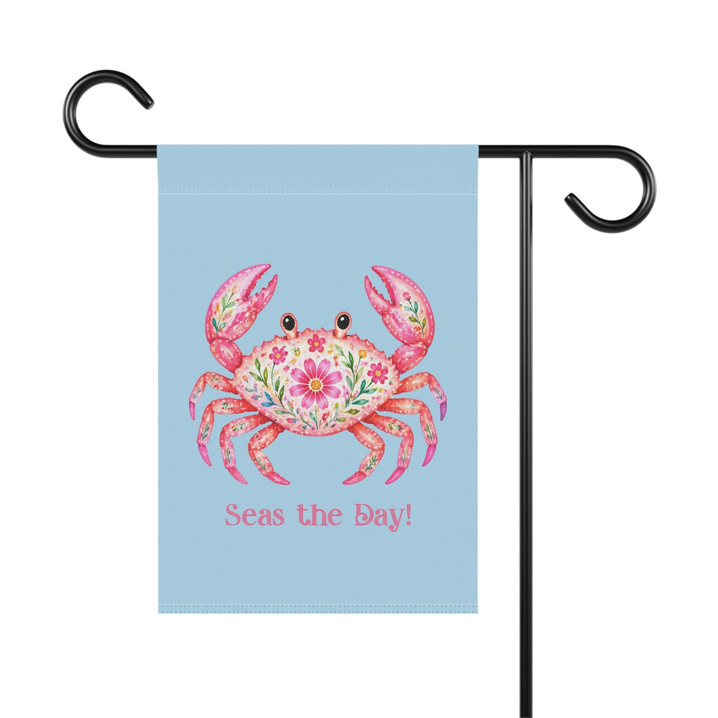 Garden Flag - Season -  Seas the Day Crab (01)
