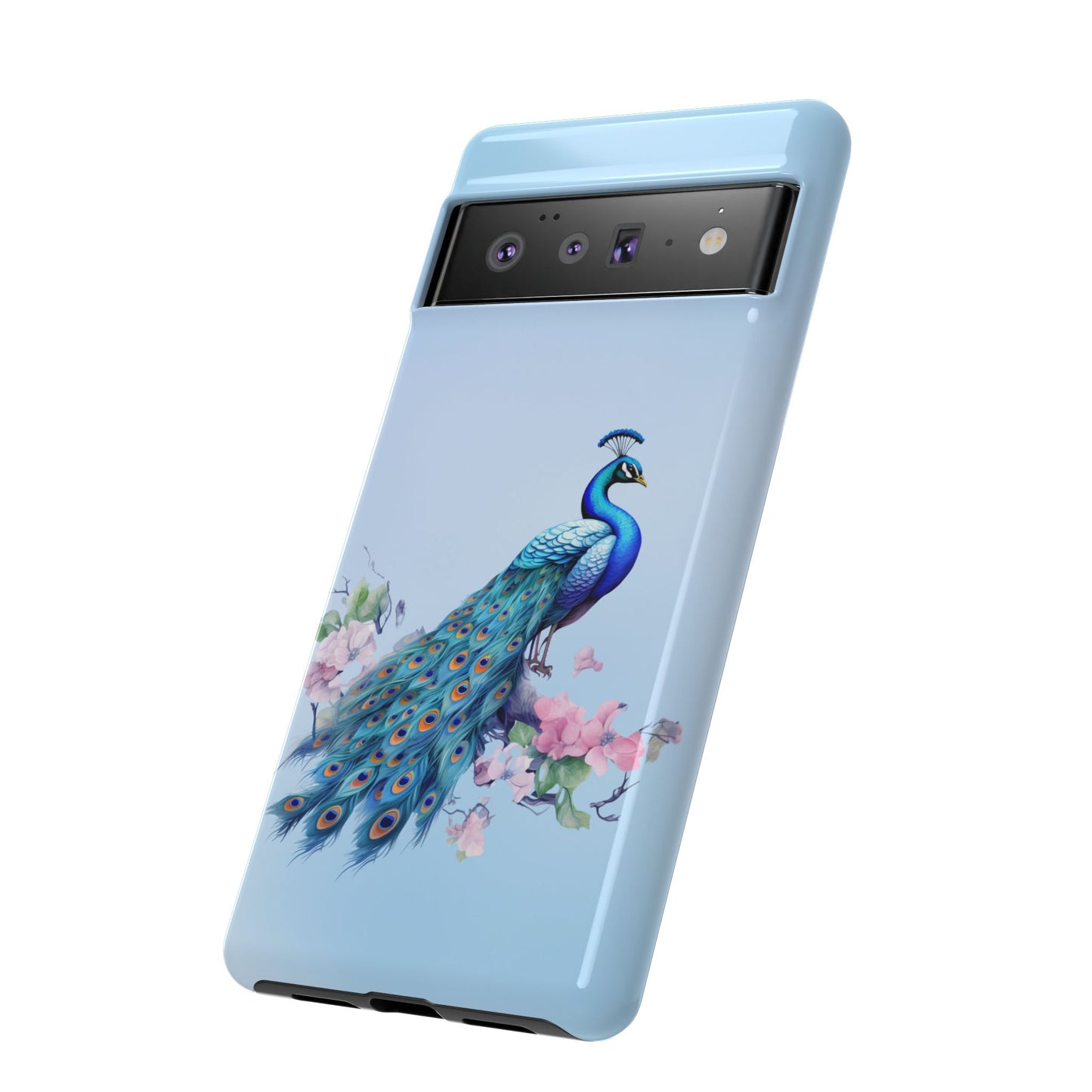 Tough Cell Phone Case - Animal - Peacock (1)