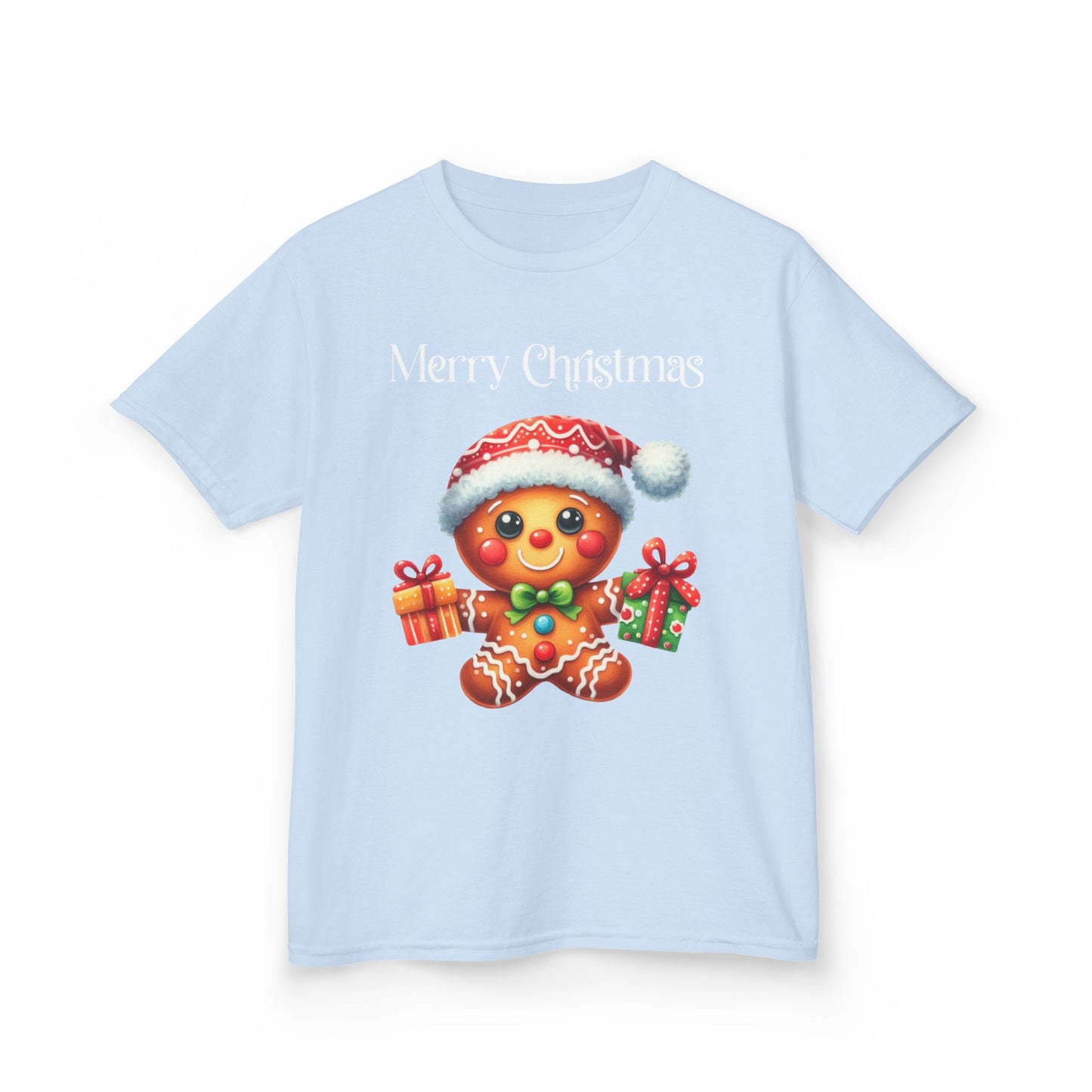 Child Tee - Christmas - Gingerbread - Merry Christmas (01a)