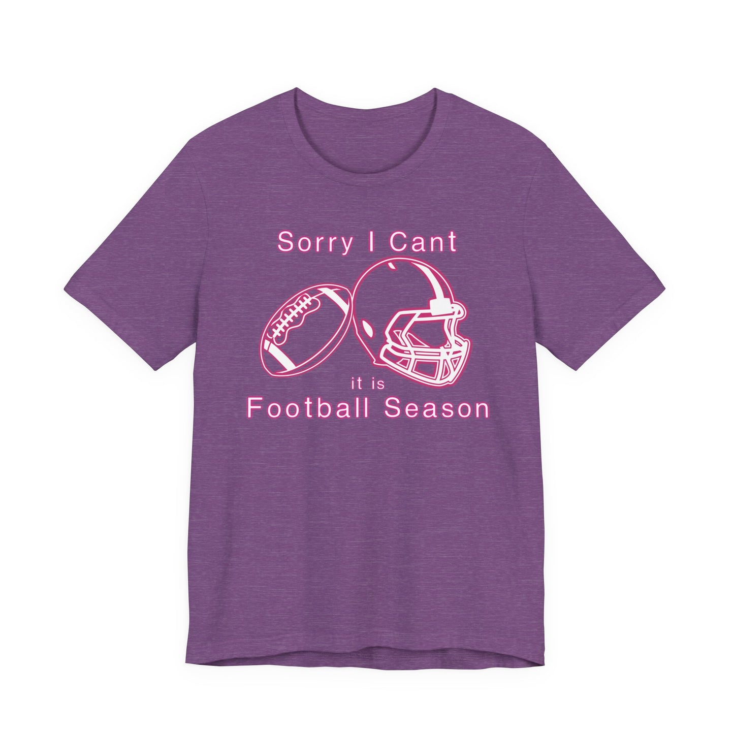 T-shirt - Football - Sorry I Cant (01a)