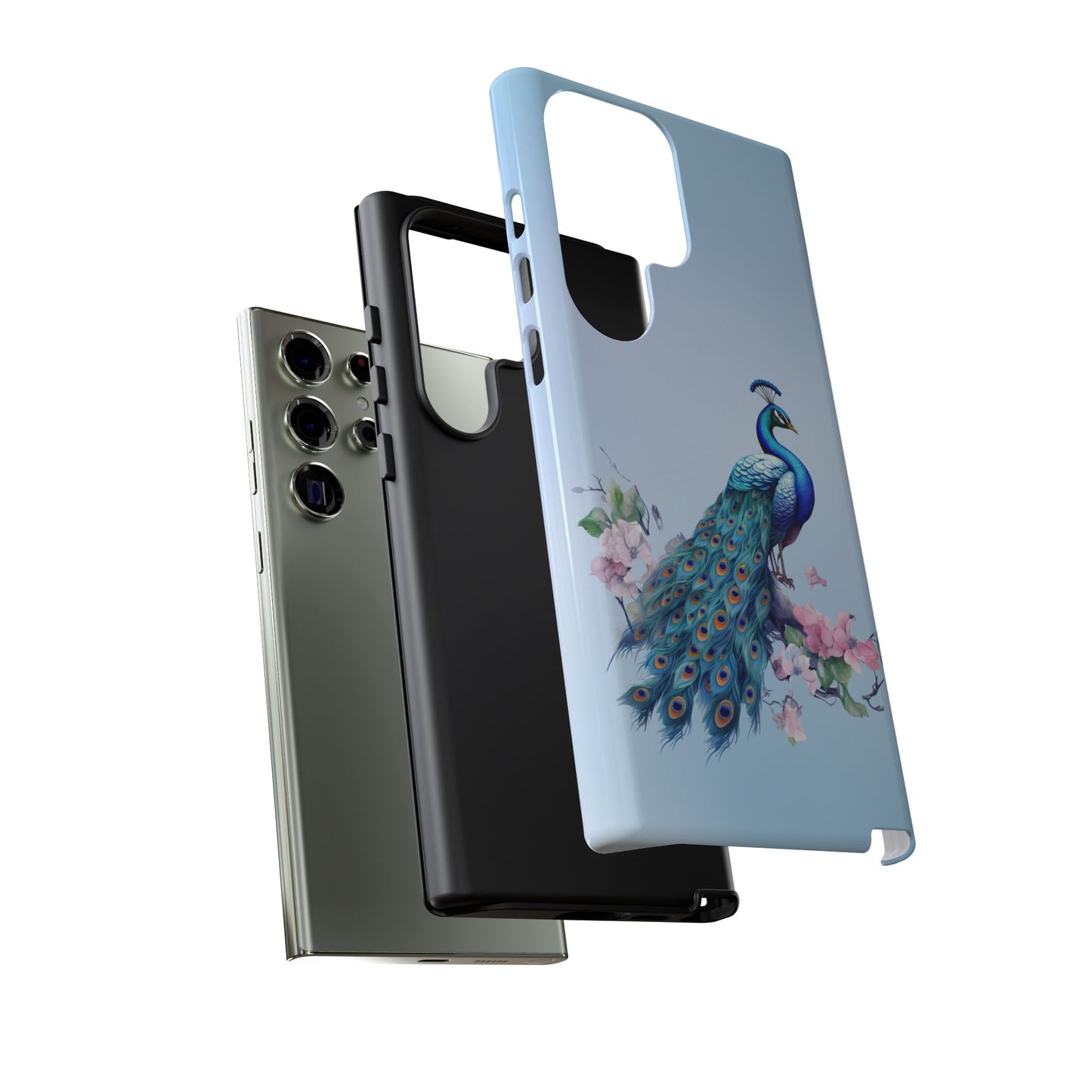 Tough Cell Phone Case - Animal - Peacock (1)