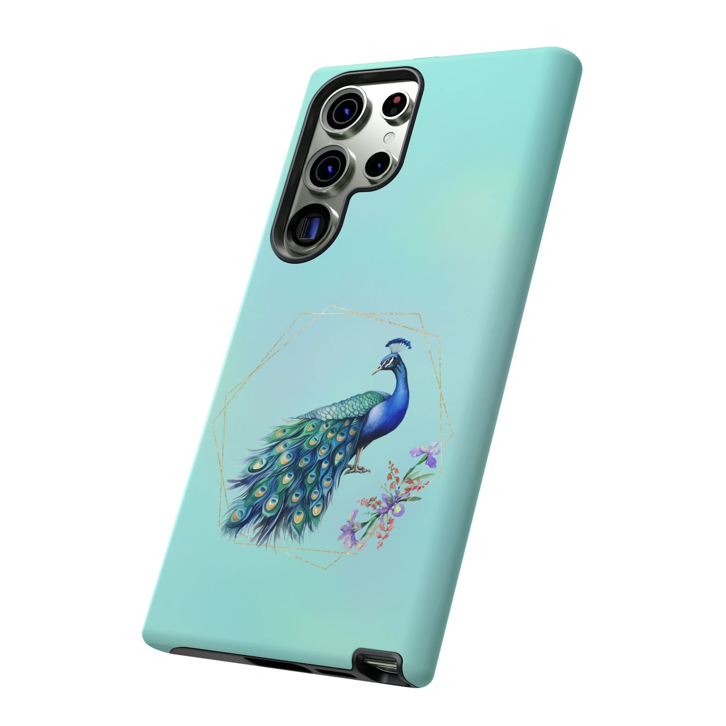 Tough Cell Phone Case - Animal - Peacock (2)