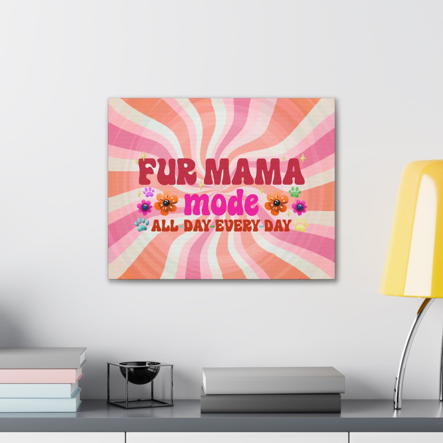 Canvas Art - Fur Mama