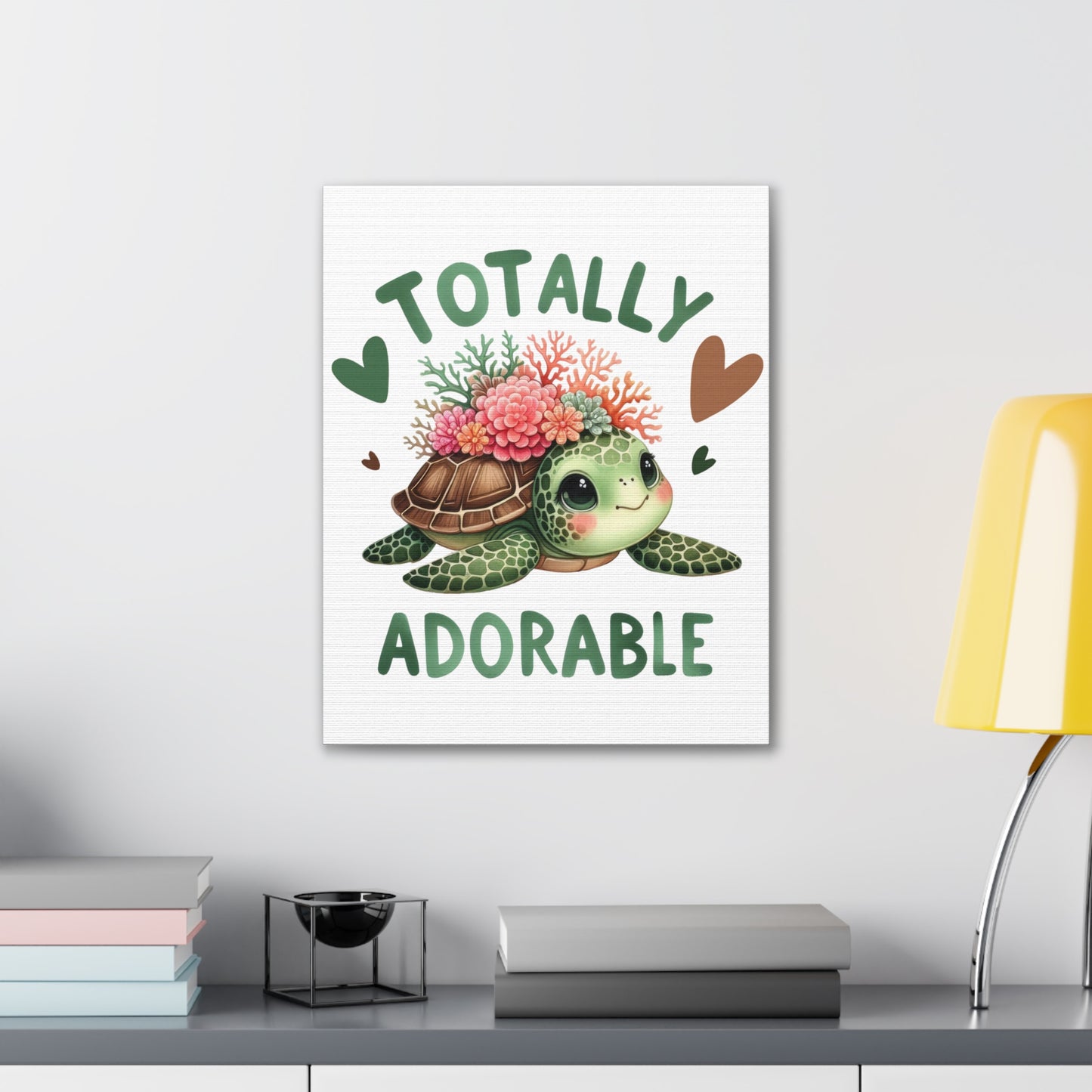 Nursery Canvas - Adorable Sea Turtle (1)