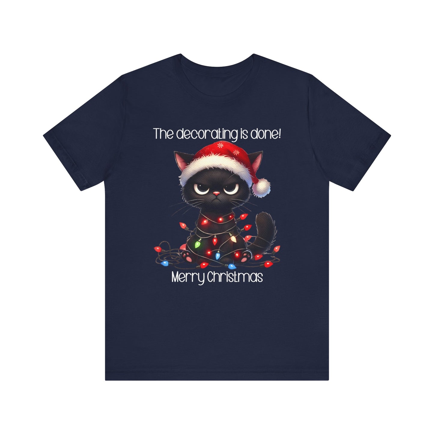 T-shirt - Christmas - Decorating Done (1b)
