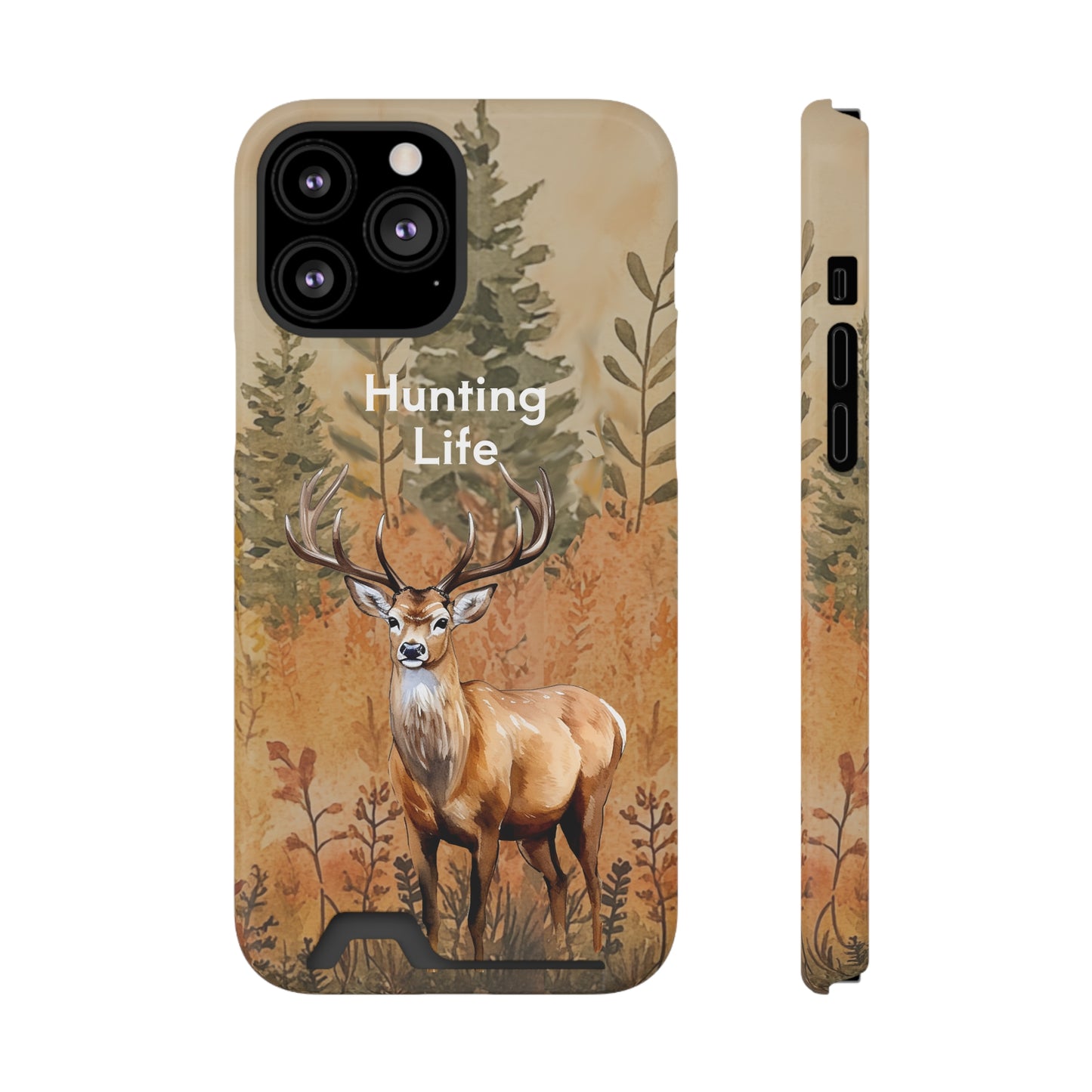 Phone Case with Card Holder - Hunting - Hunting Lfe