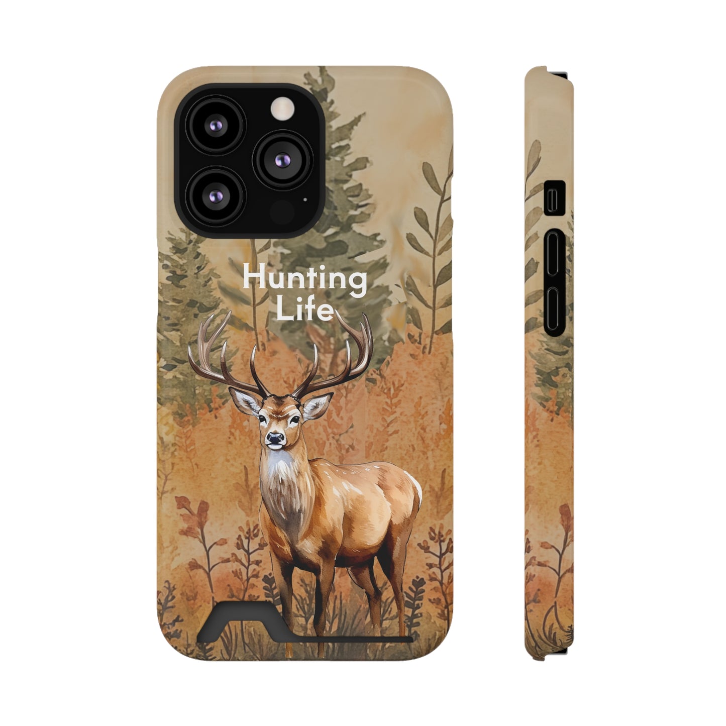 Phone Case with Card Holder - Hunting - Hunting Lfe