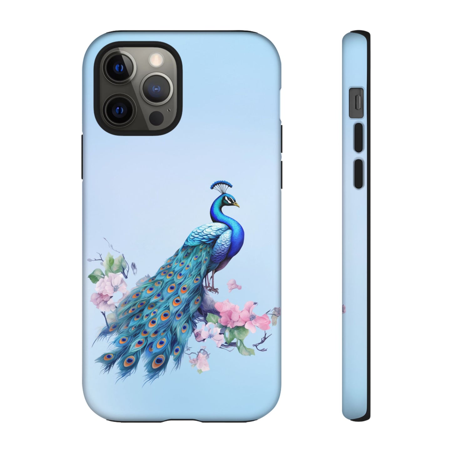 Tough Cell Phone Case - Animal - Peacock (1)