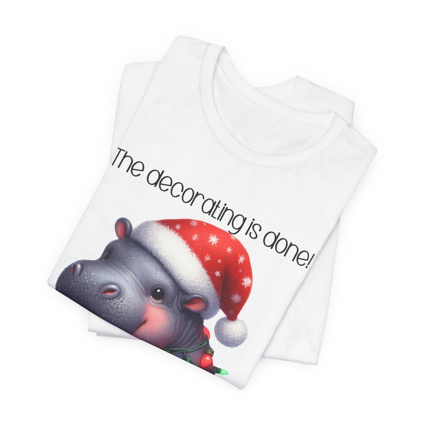 T-shirt - Christmas - Decorating Done (6a)