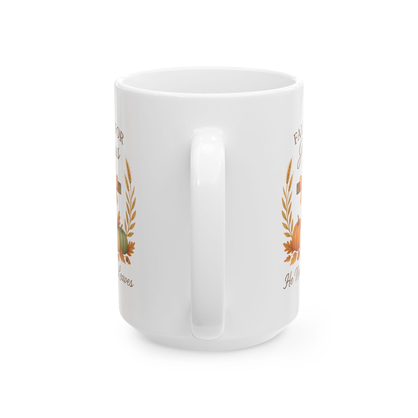 Ceramic Mug - Faith - Fall for Jesus (01 Autumn)