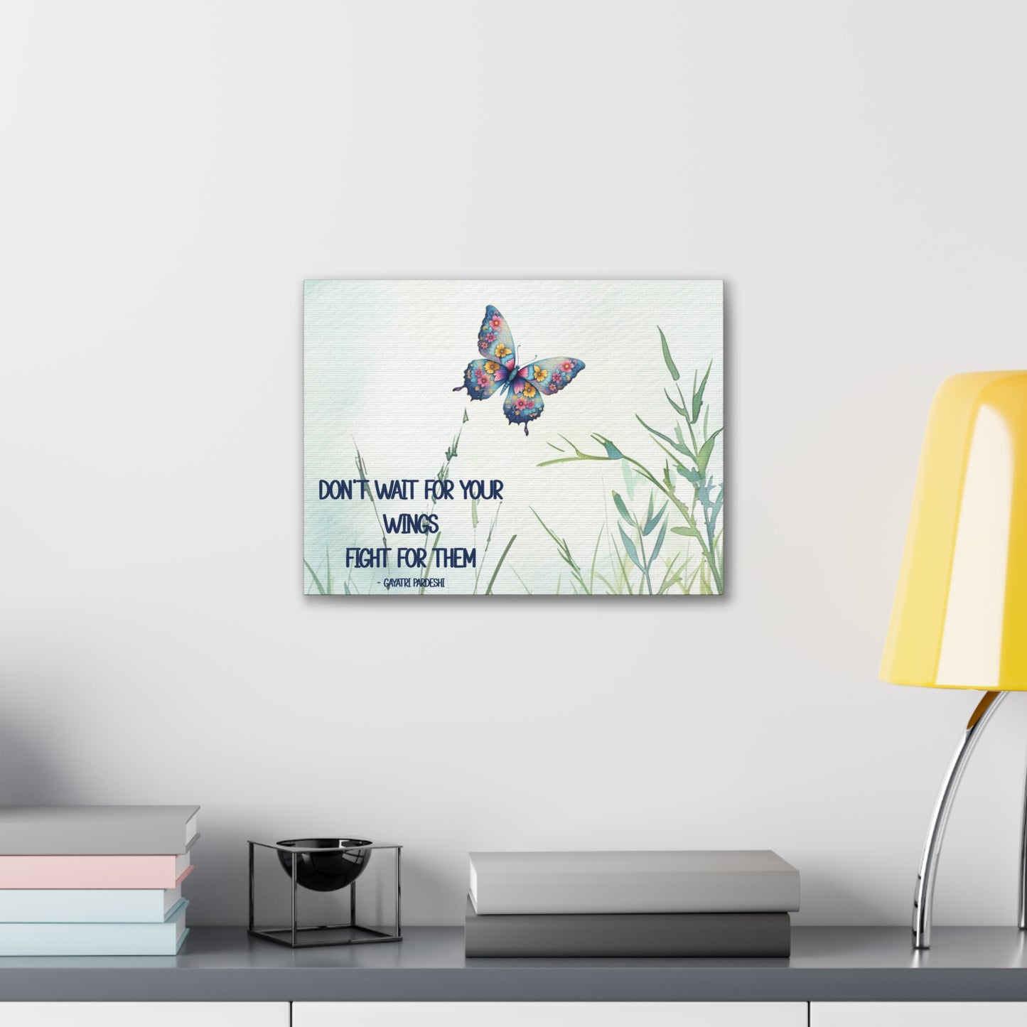 Canvas - Butterfly - Don't Wait for Wings (1)