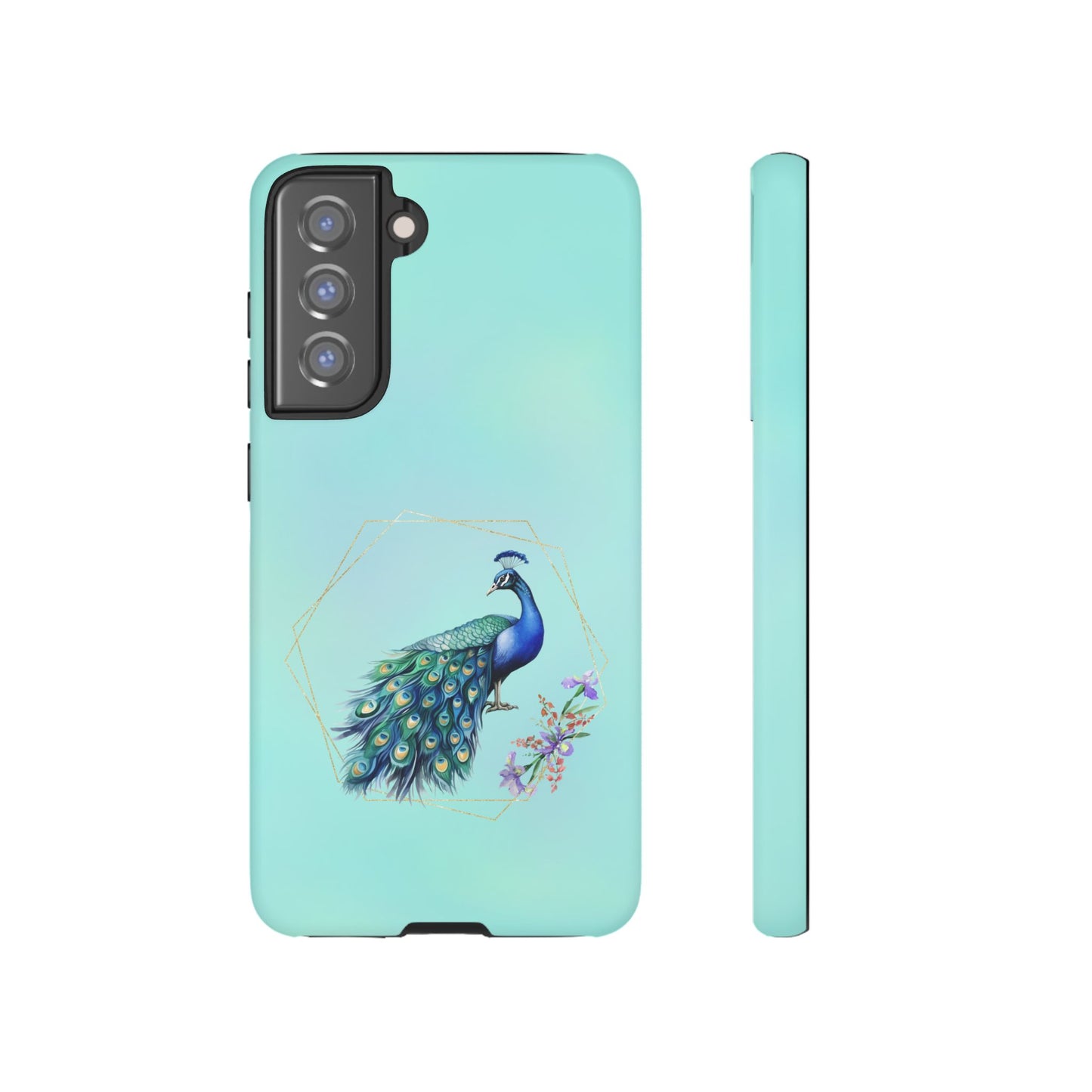 Tough Cell Phone Case - Animal - Peacock (2)