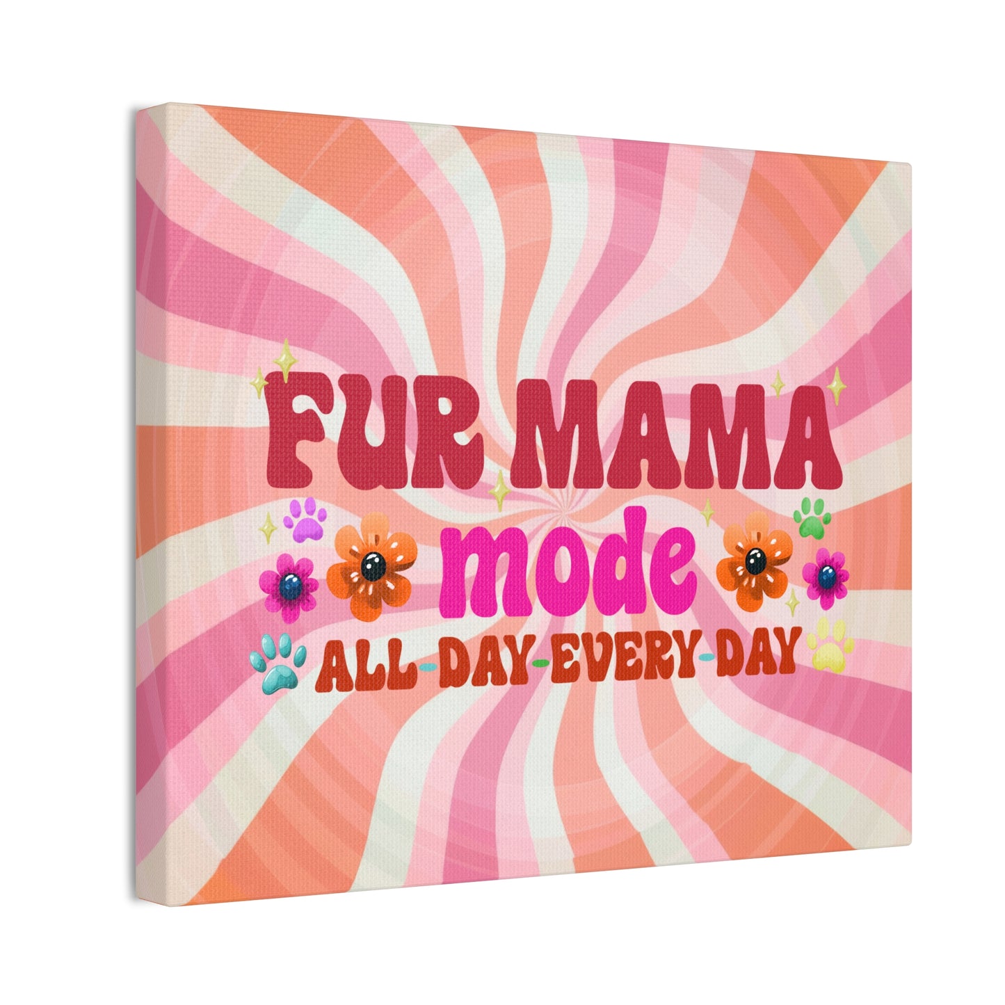 Canvas Art - Fur Mama