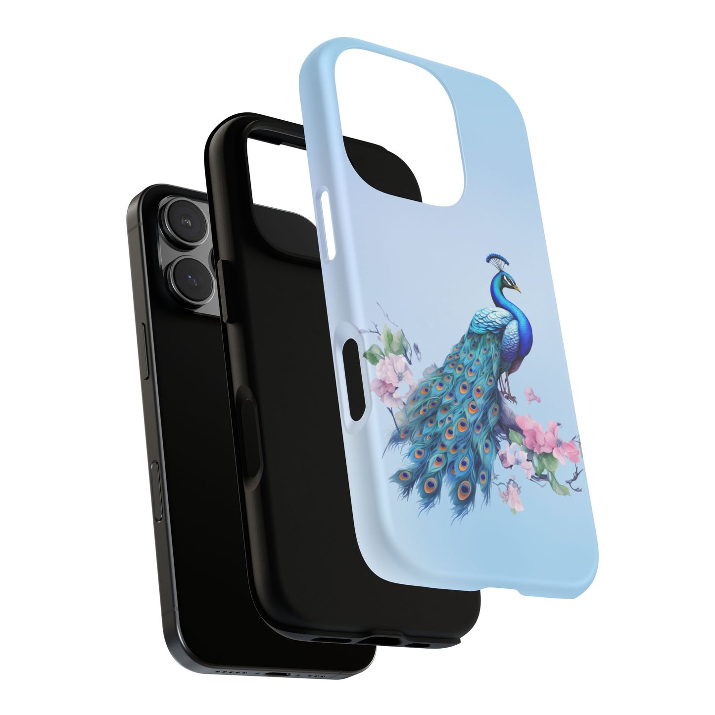 Tough Cell Phone Case - Animal - Peacock (1)