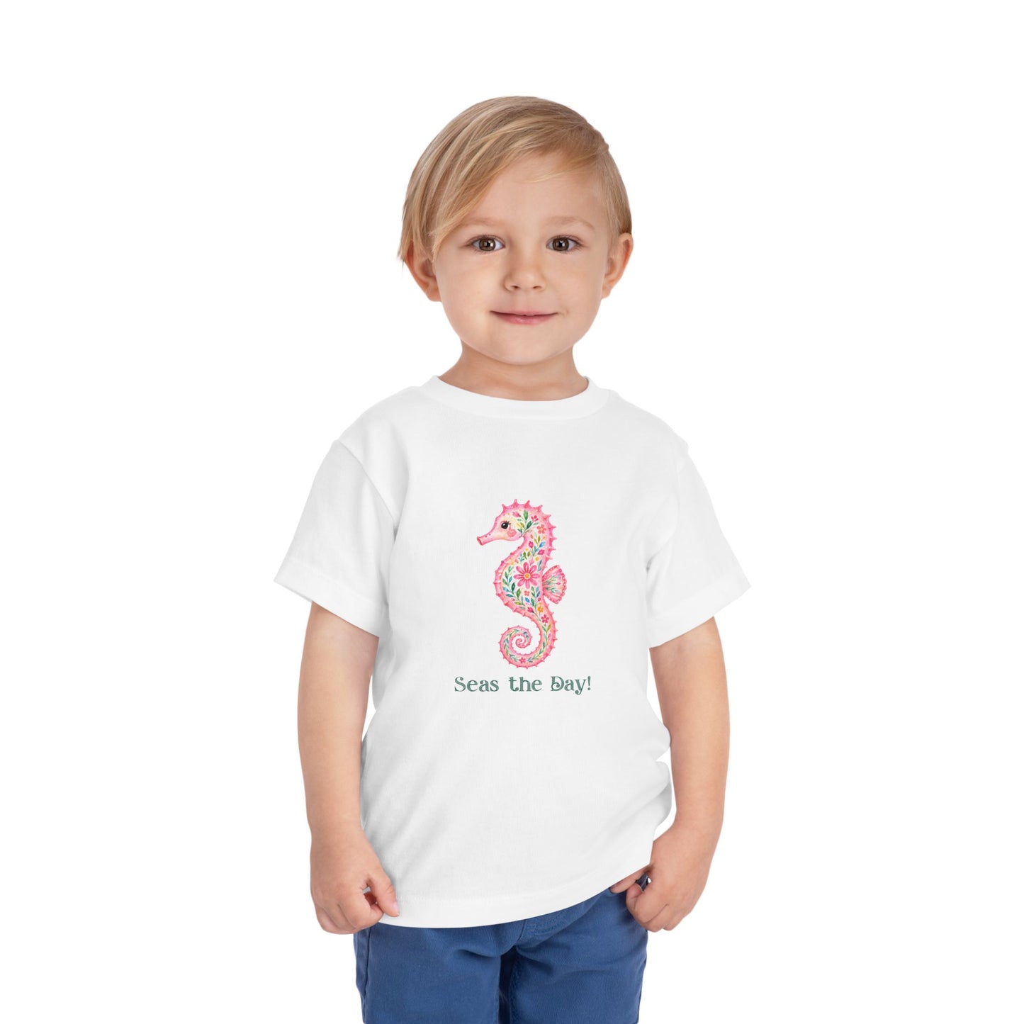Toddler Tee - Animal - Seas the Day Sea Horse (01)