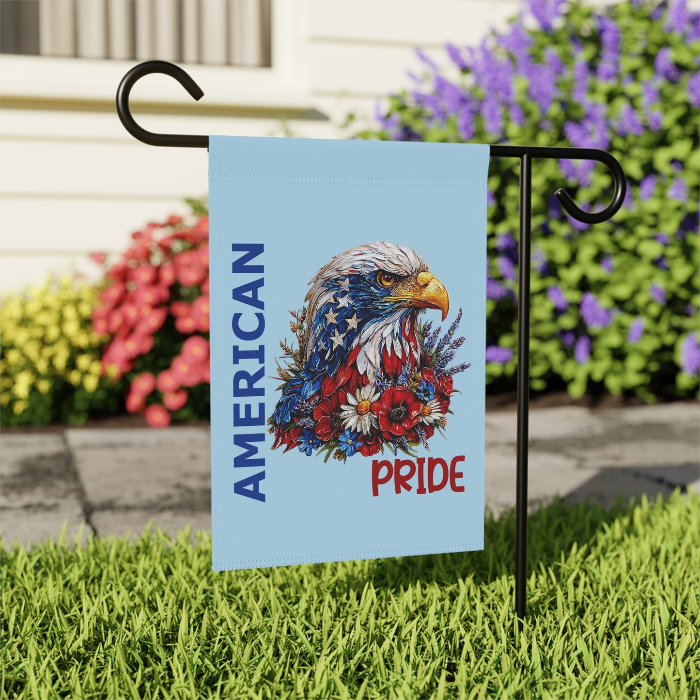 Garden Flag - Season -  American Pride Eagle (01)