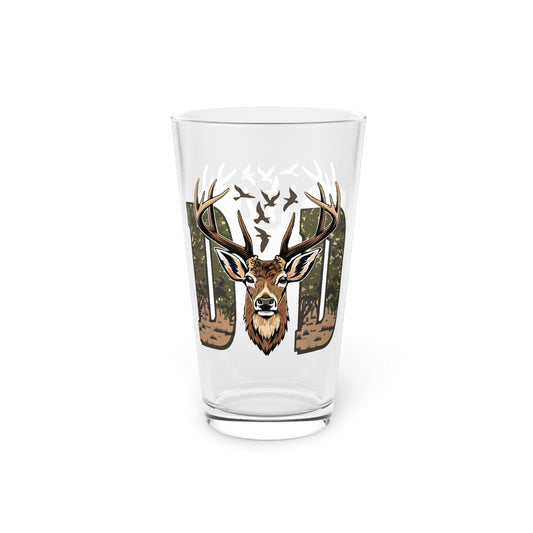 Pint Glass, 16oz - Dad - Hunting Dad (1)