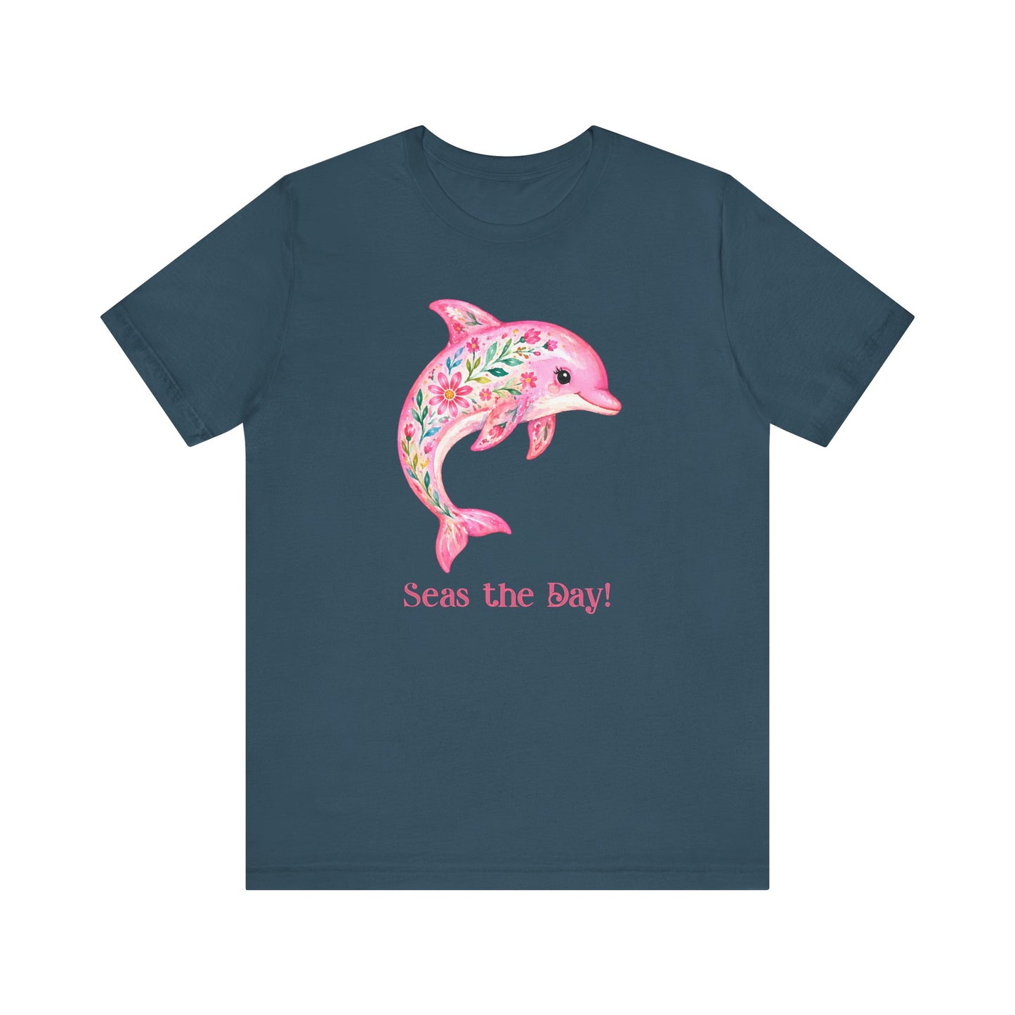 T-Shirt - Animal - Seas the Day Dolphin (01)