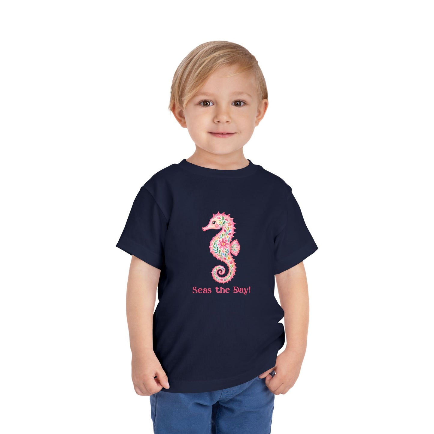 Toddler Tee - Animal - Seas the Day Sea Horse (01)