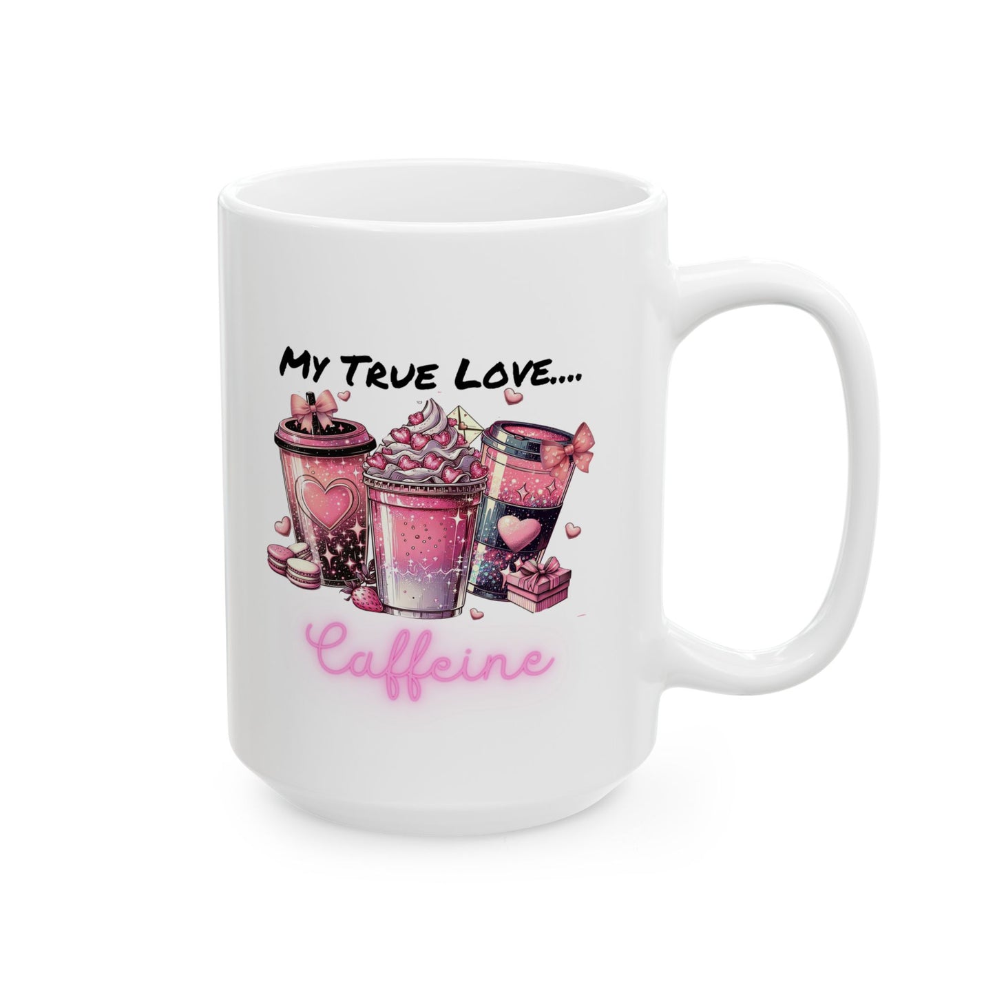 Ceramic Mug - Valentine - Coffee Drinks