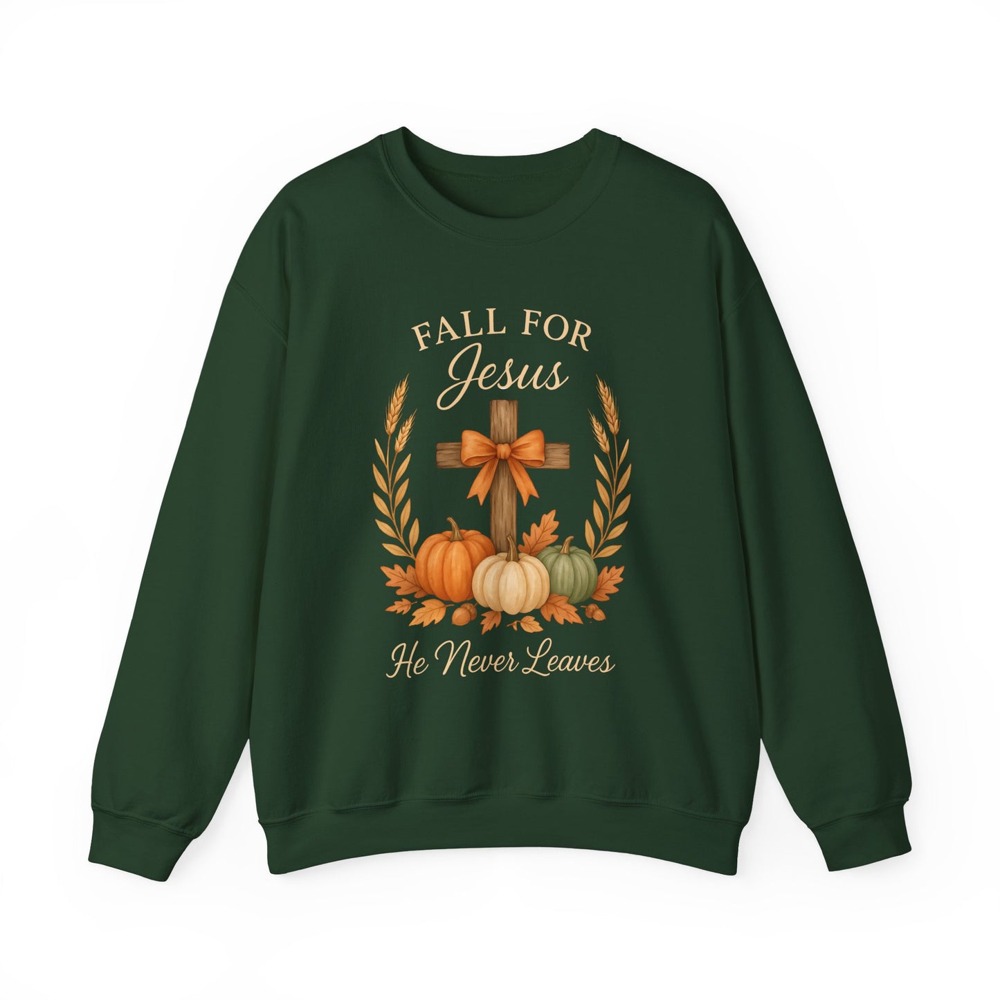 Sweatshirt - Faith -  Fall for Jesus (01 Autumn)