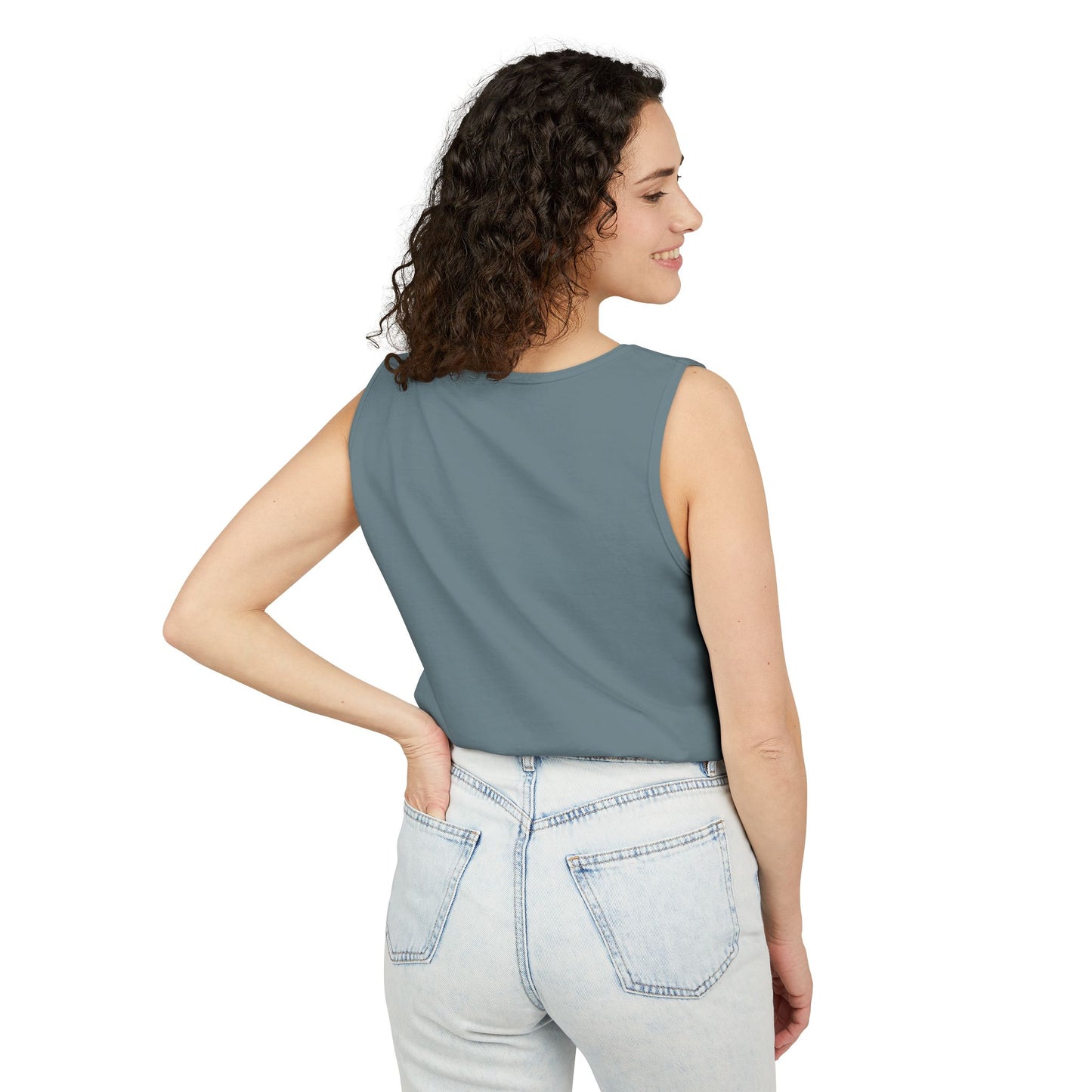 Unisex Tank Top - Funny - Fun Fact: I Do Not Care - White Writing