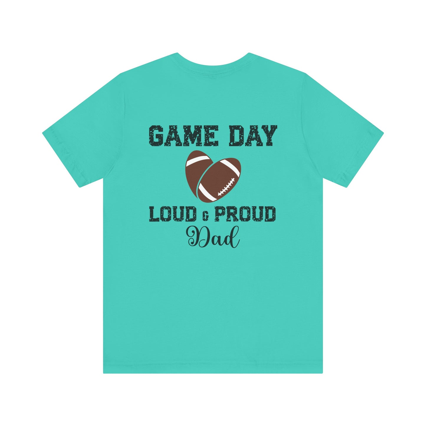 T-shirt - Football - Loud & Proud Dad (01a)