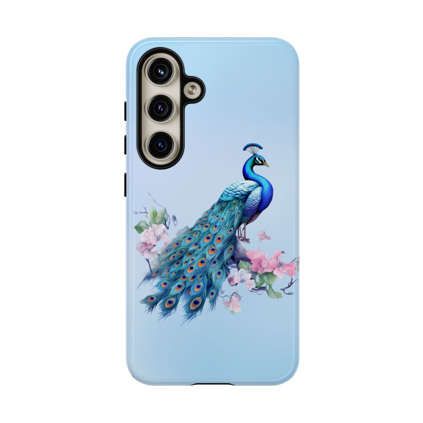 Tough Cell Phone Case - Animal - Peacock (1)