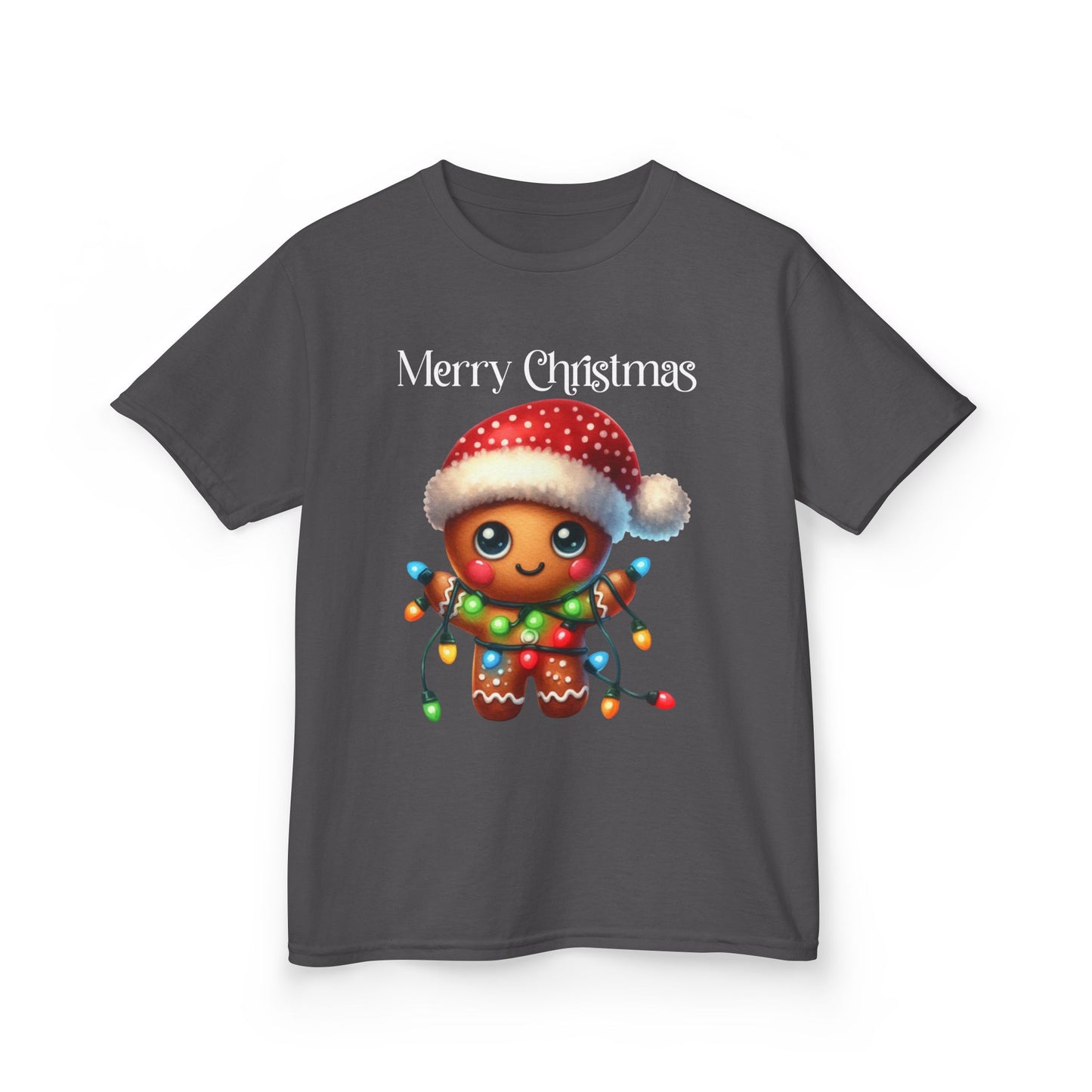 Child Tee - Christmas - Gingerbread - Merry Christmas (02a)