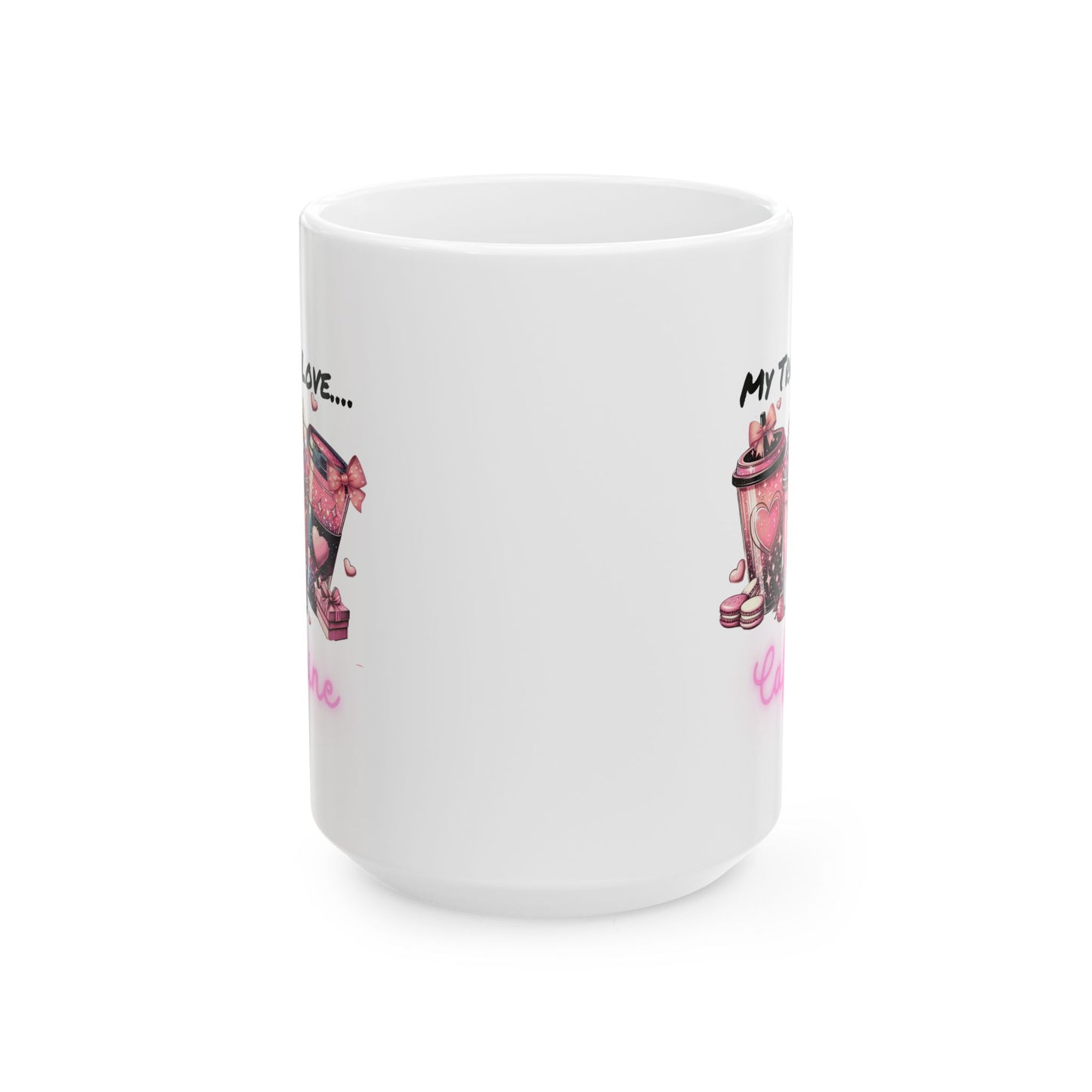 Ceramic Mug - Valentine - Coffee Drinks