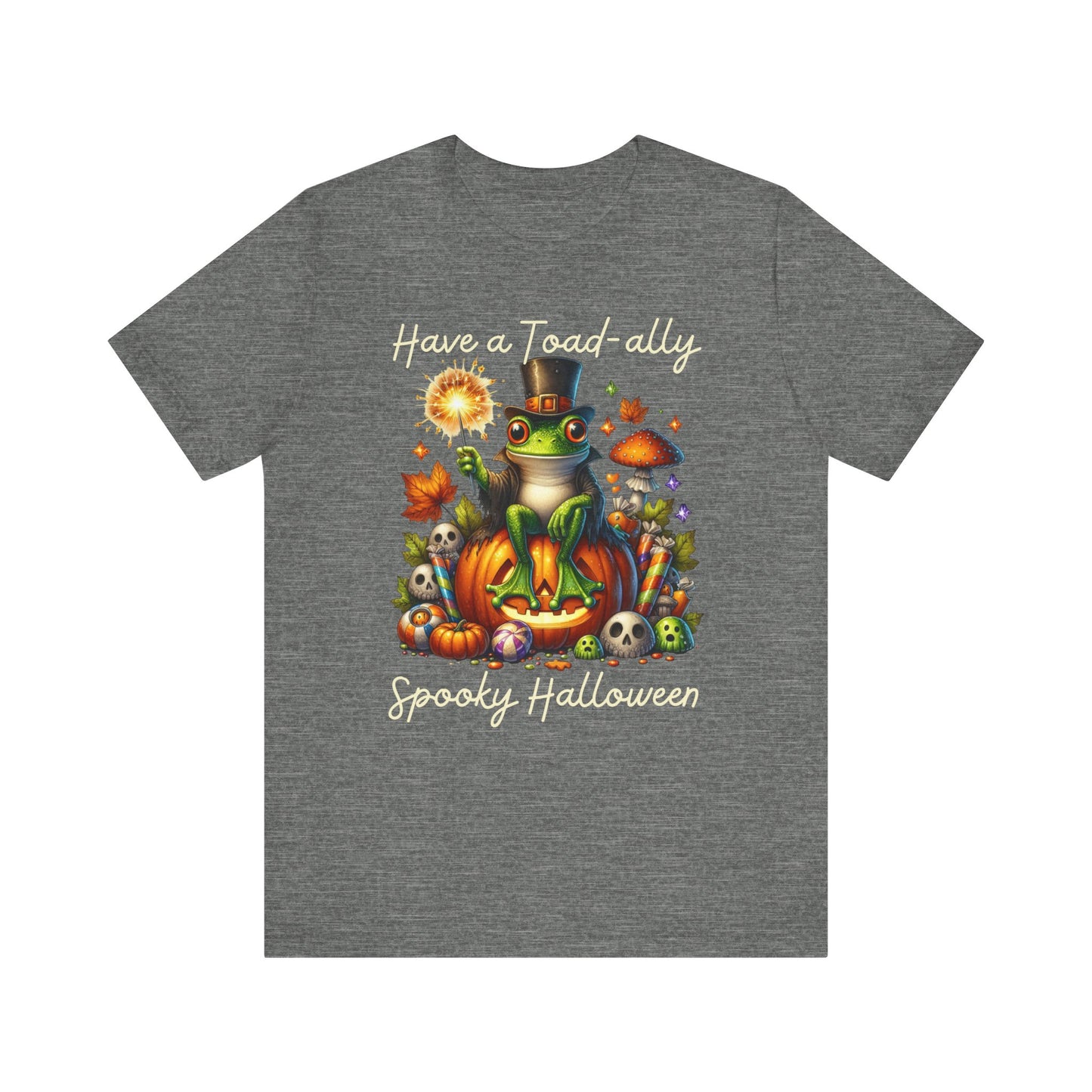 T-shirt - Halloween - Toad-ally Spooky Halloween (01b)