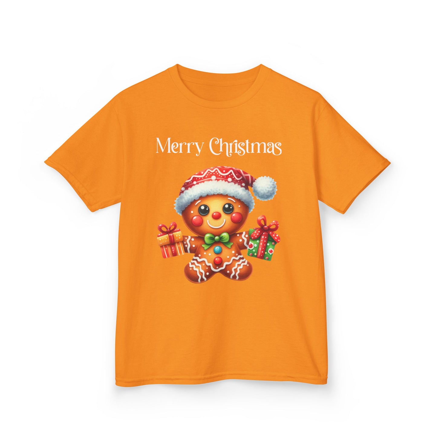 Child Tee - Christmas - Gingerbread - Merry Christmas (01a)