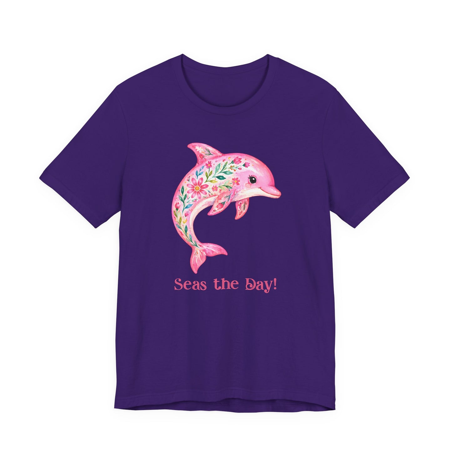 T-Shirt - Animal - Seas the Day Dolphin (01)
