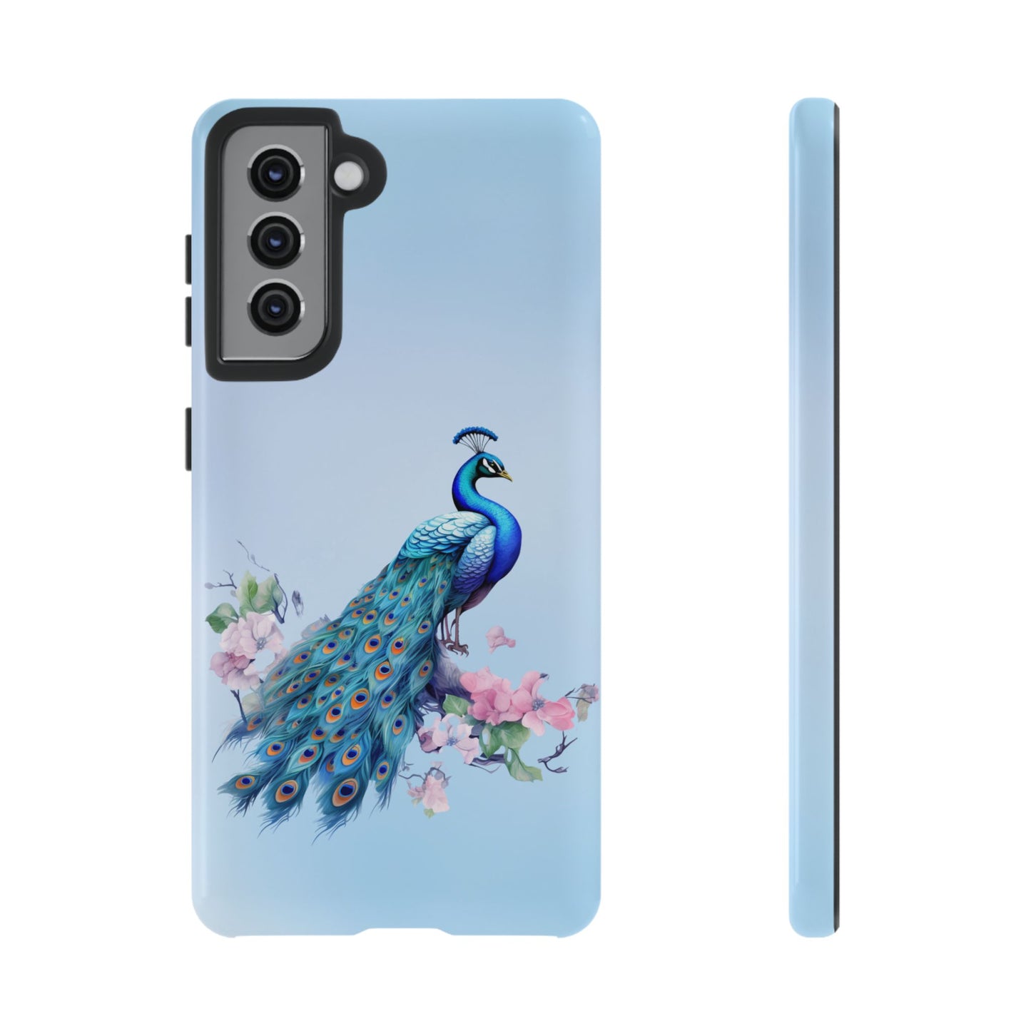 Tough Cell Phone Case - Animal - Peacock (1)