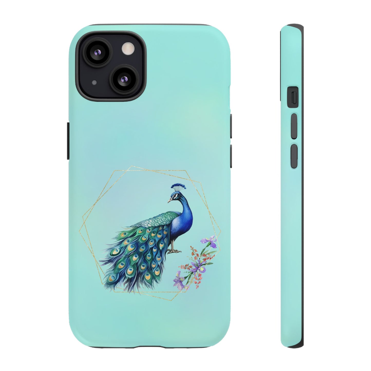 Tough Cell Phone Case - Animal - Peacock (2)