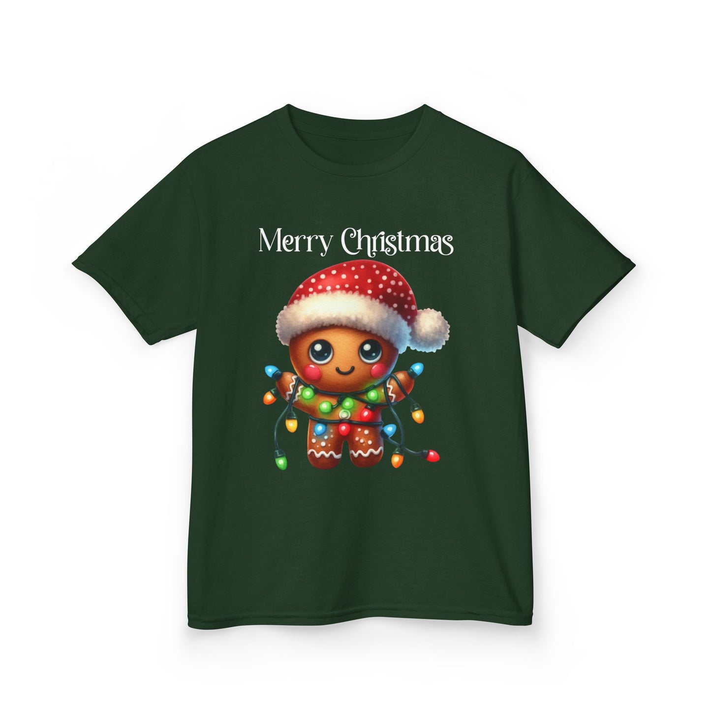 Child Tee - Christmas - Gingerbread - Merry Christmas (02a)