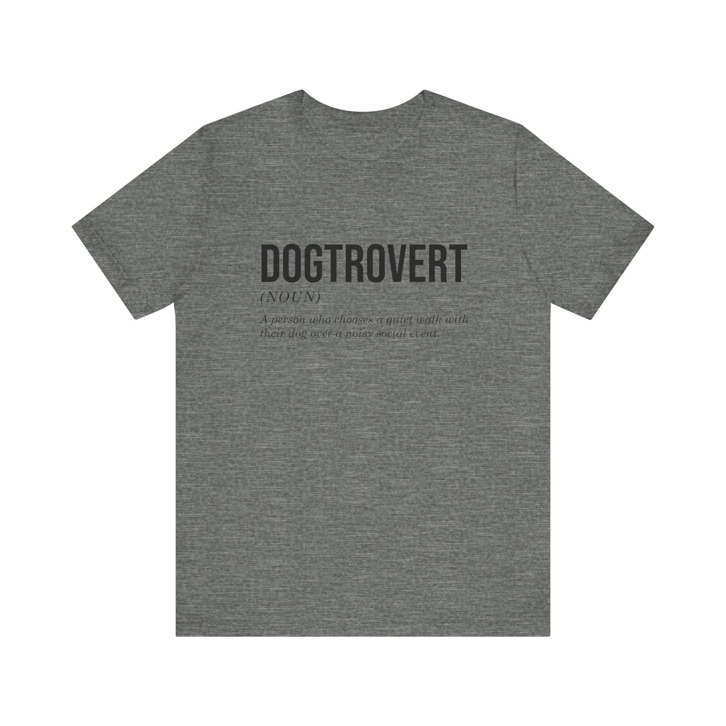 T-Shirt - Animal Lover - Dogtrovert (1a)