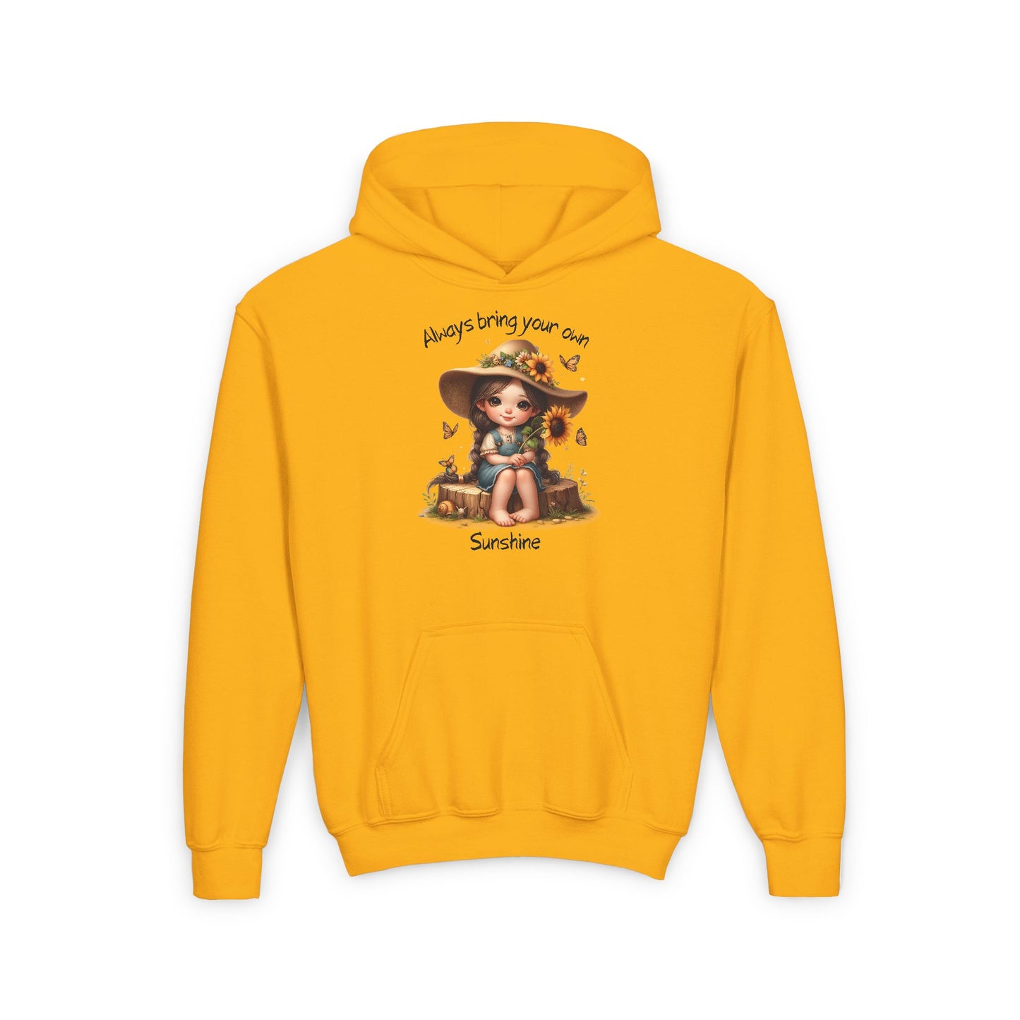 Youth Hooded Sweatshirt - Country Girl - Always Bring Your Own Sunshine(1)