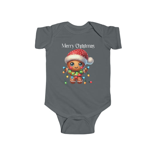 Onesie - Christmas - Gingerbread - Merry Christmas (02a)