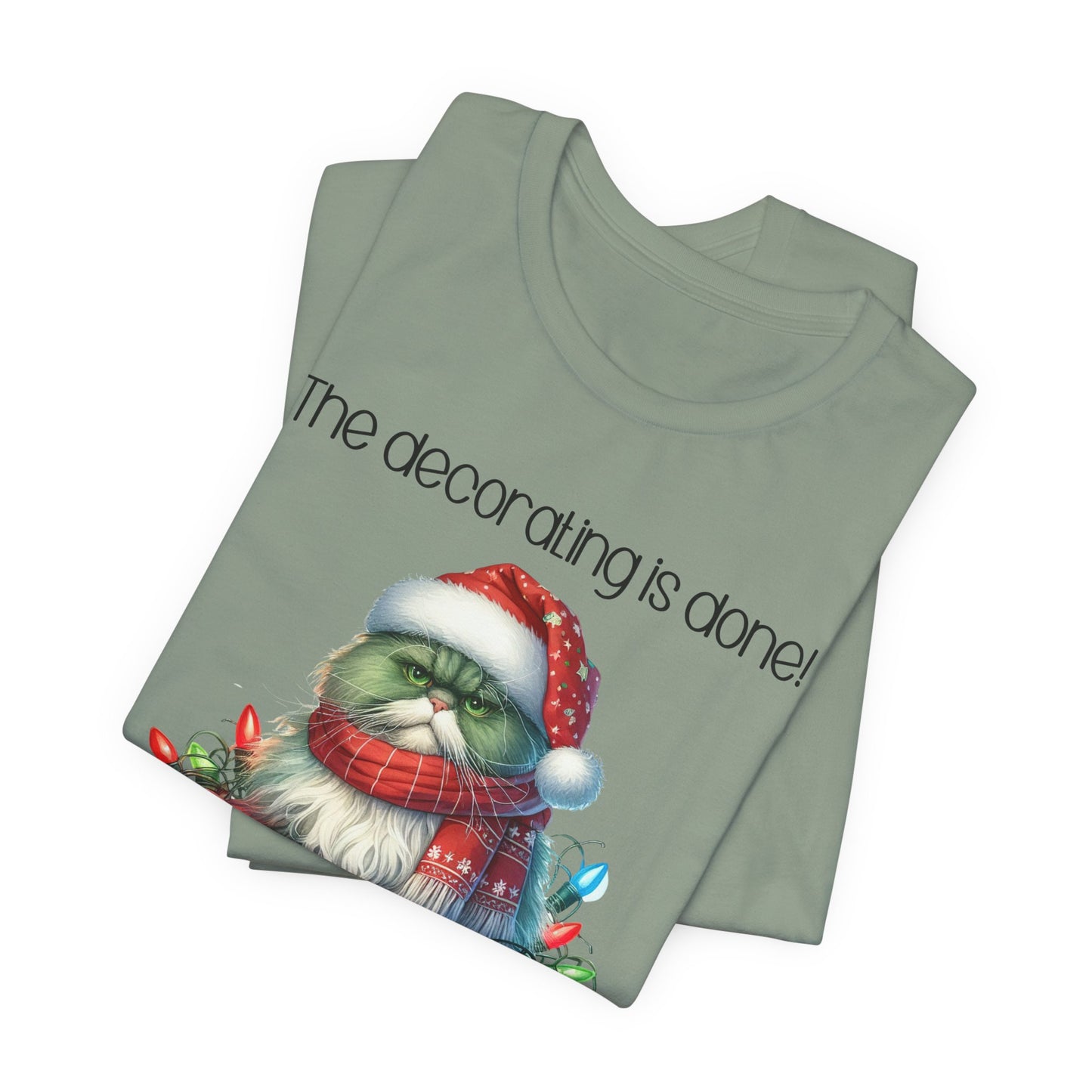 T-shirt - Christmas - Decorating Done (3a)