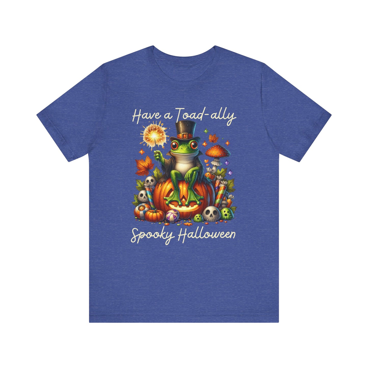 T-shirt - Halloween - Toad-ally Spooky Halloween (01b)