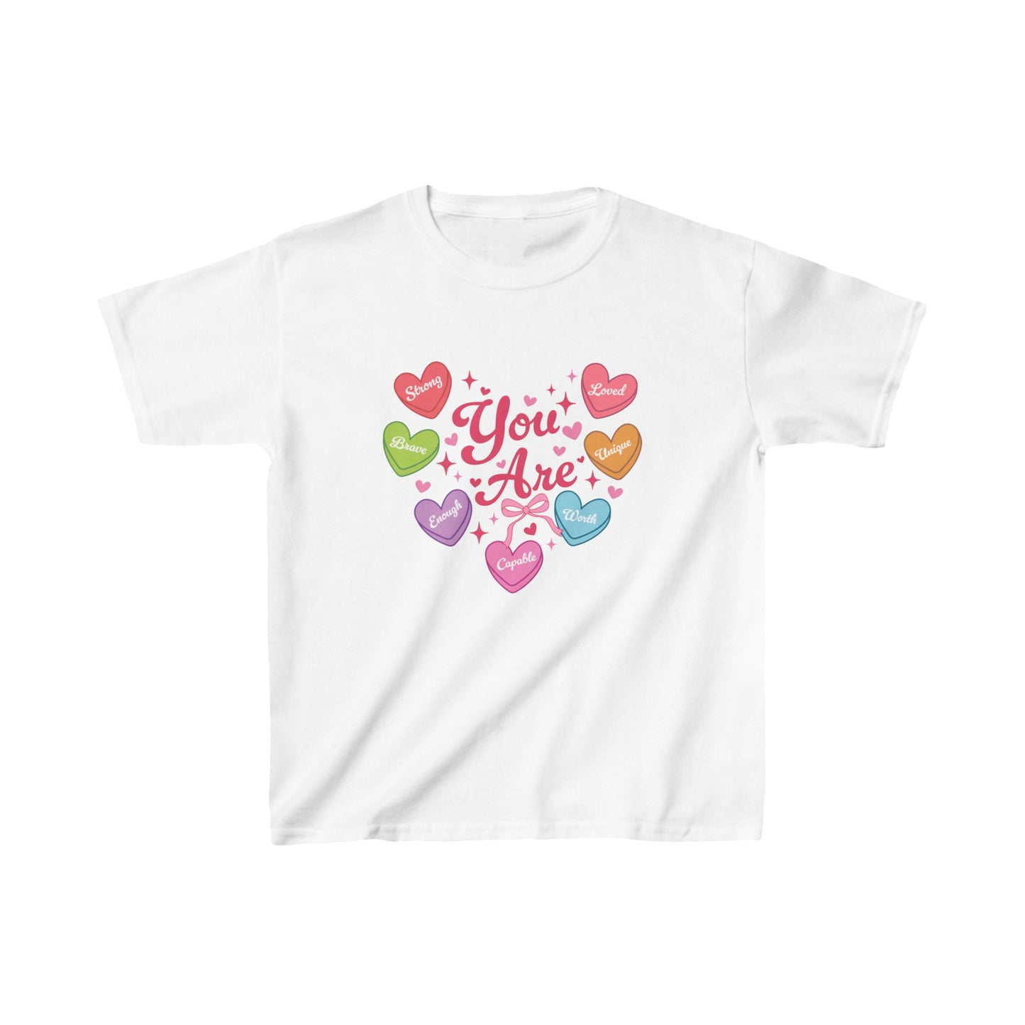 Kid T-Shirt - Valentine - Candy Hearts (1)