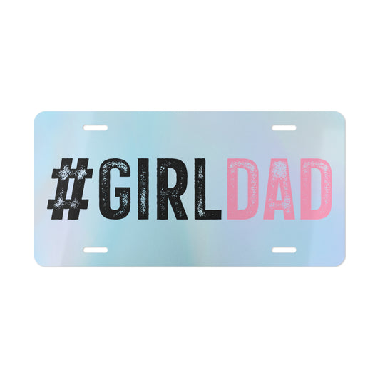 License Plate - Dad - #girldad (1)