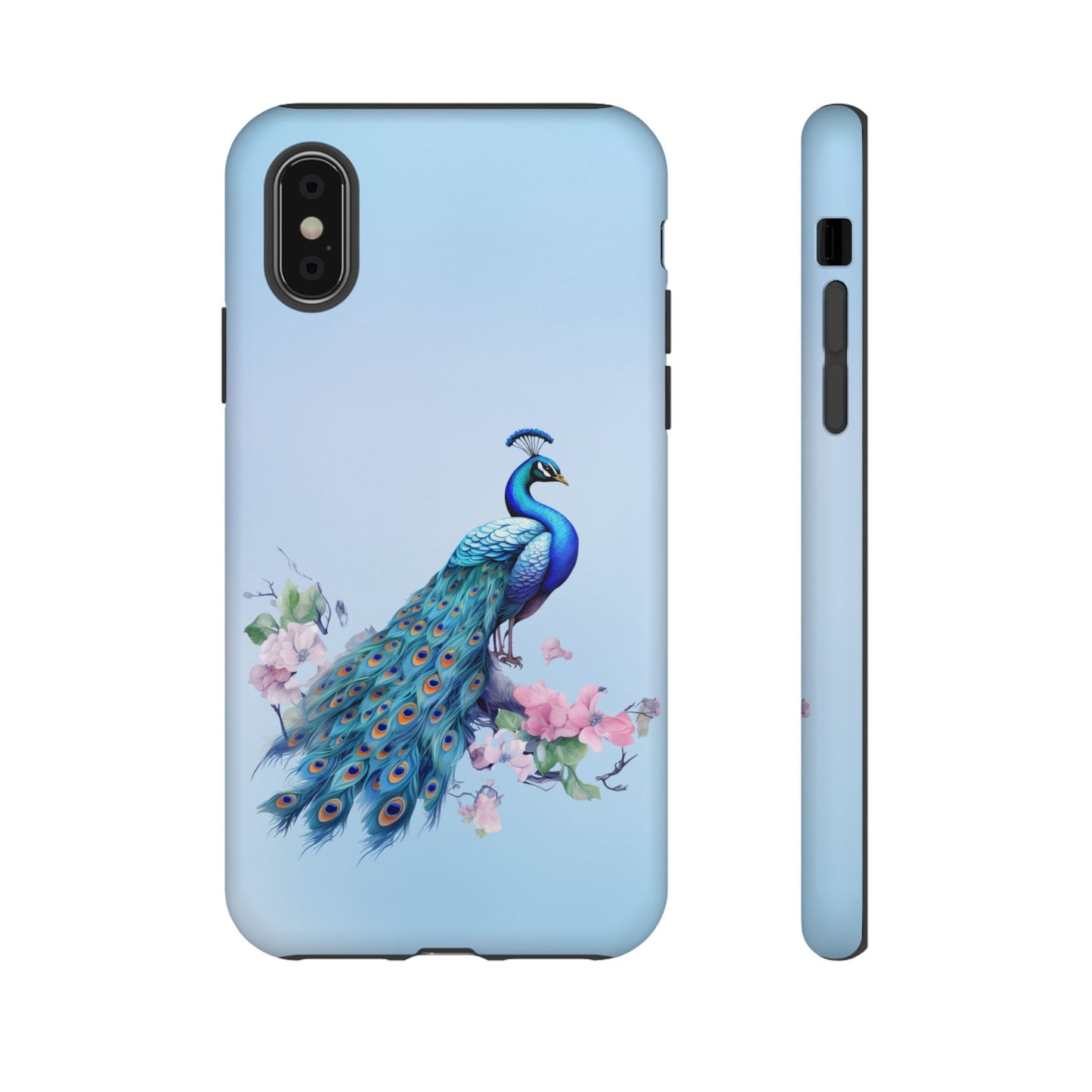 Tough Cell Phone Case - Animal - Peacock (1)