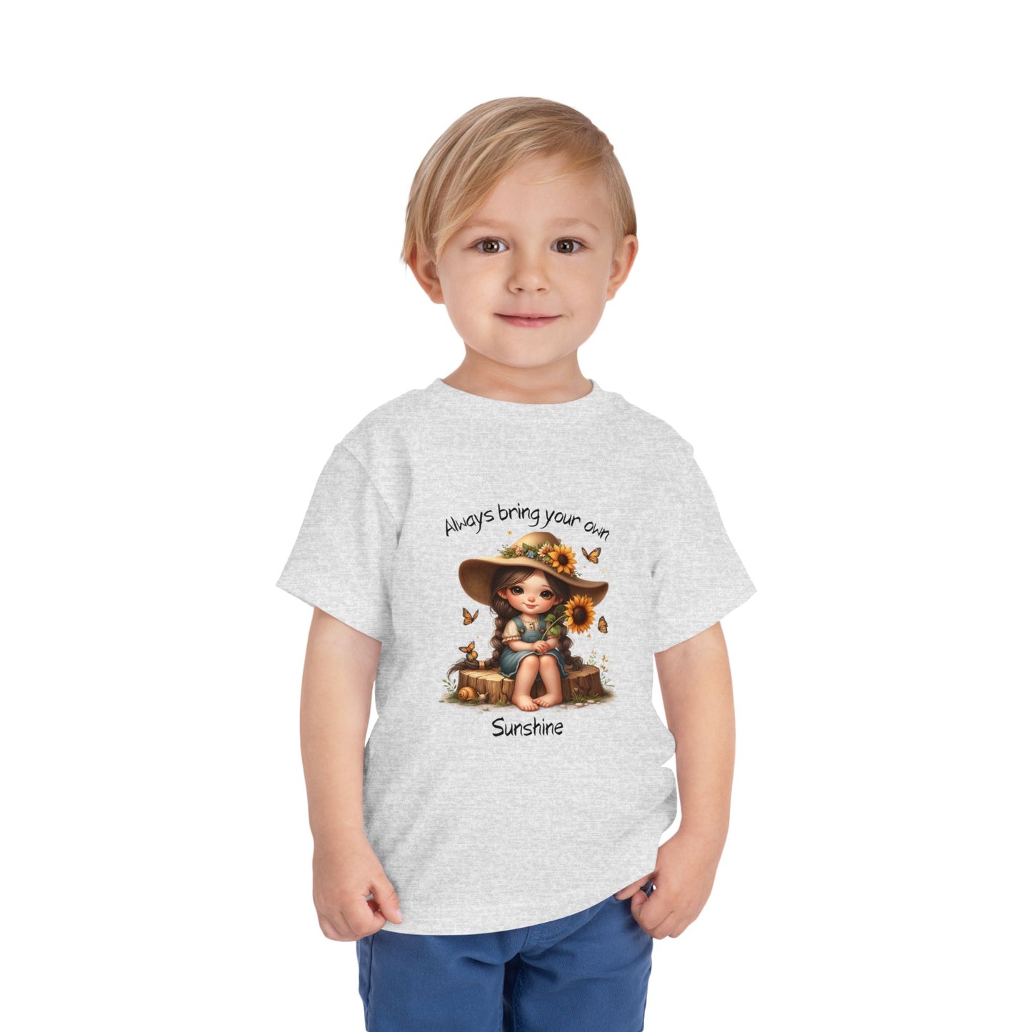 Toddler T-Shirt - Country Girl with Always Bring Your Own Sunshine (1)