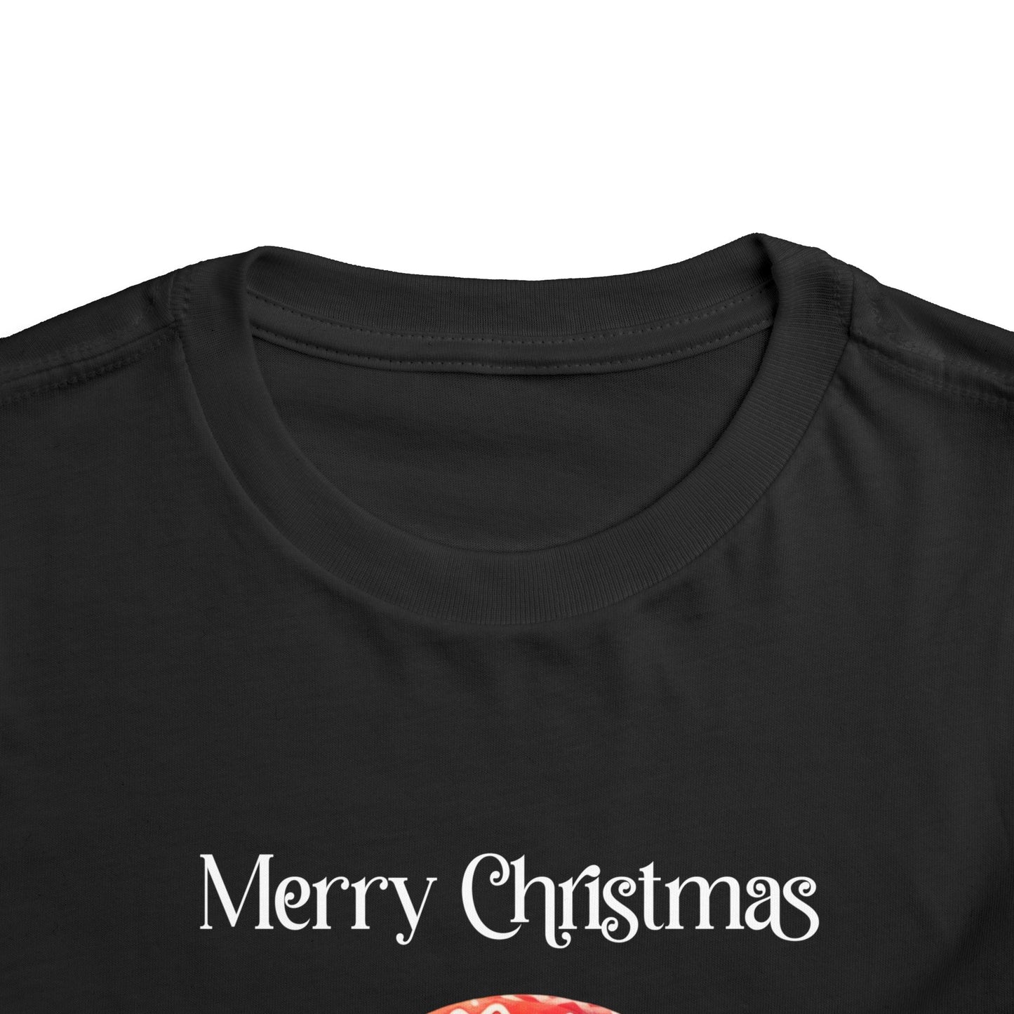 Toddler Tee - Christmas - Gingerbread - Merry Christmas (01a)