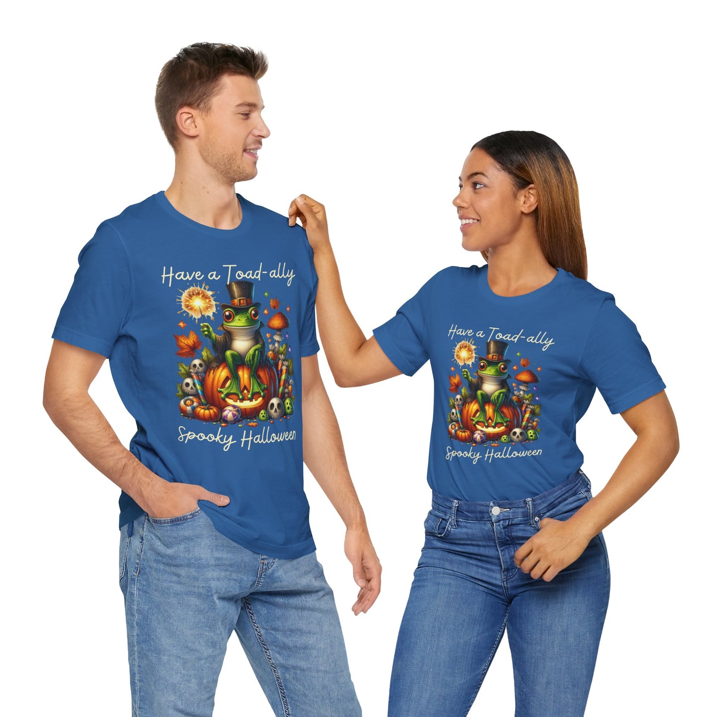 T-shirt - Halloween - Toad-ally Spooky Halloween (01b)