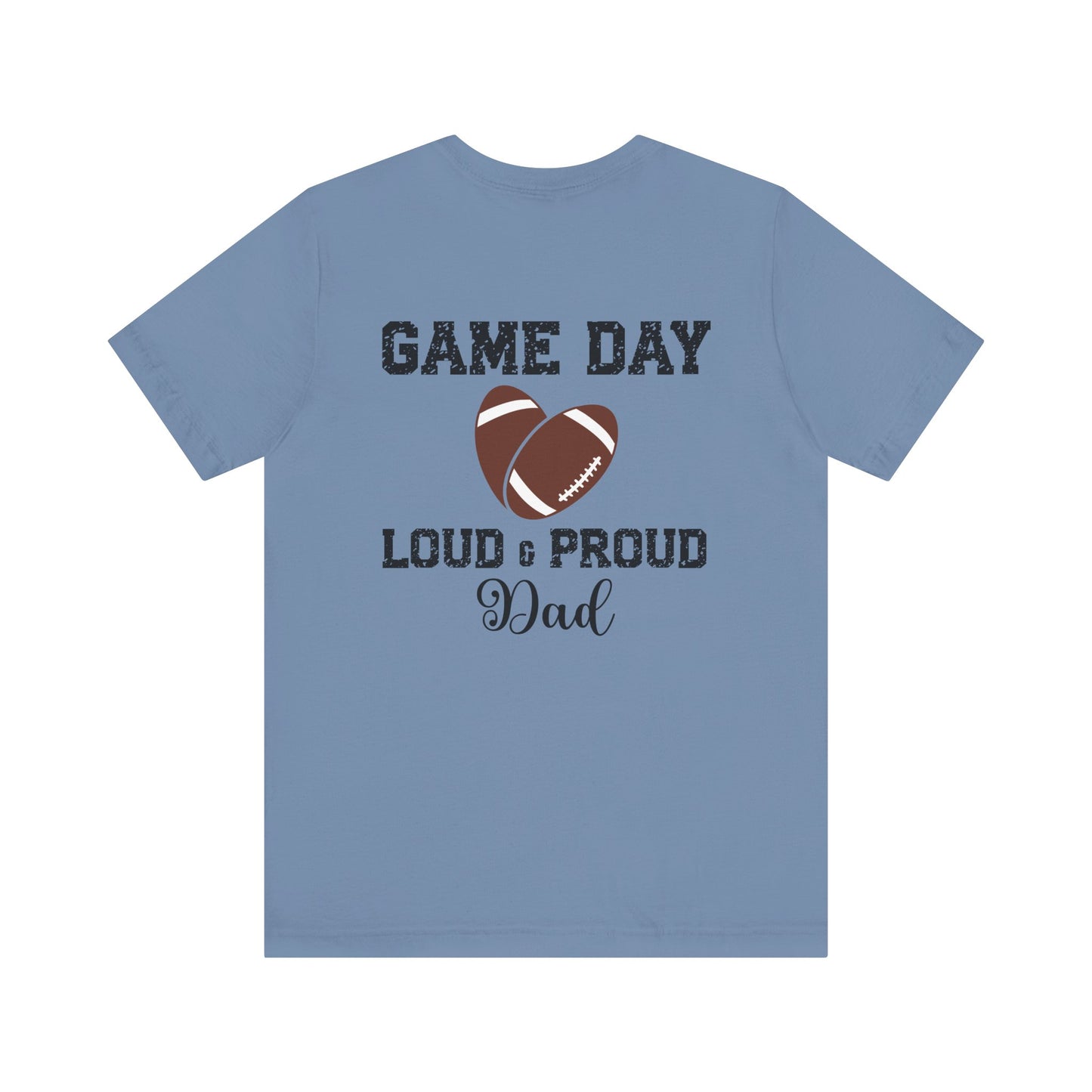 T-shirt - Football - Loud & Proud Dad (01a)