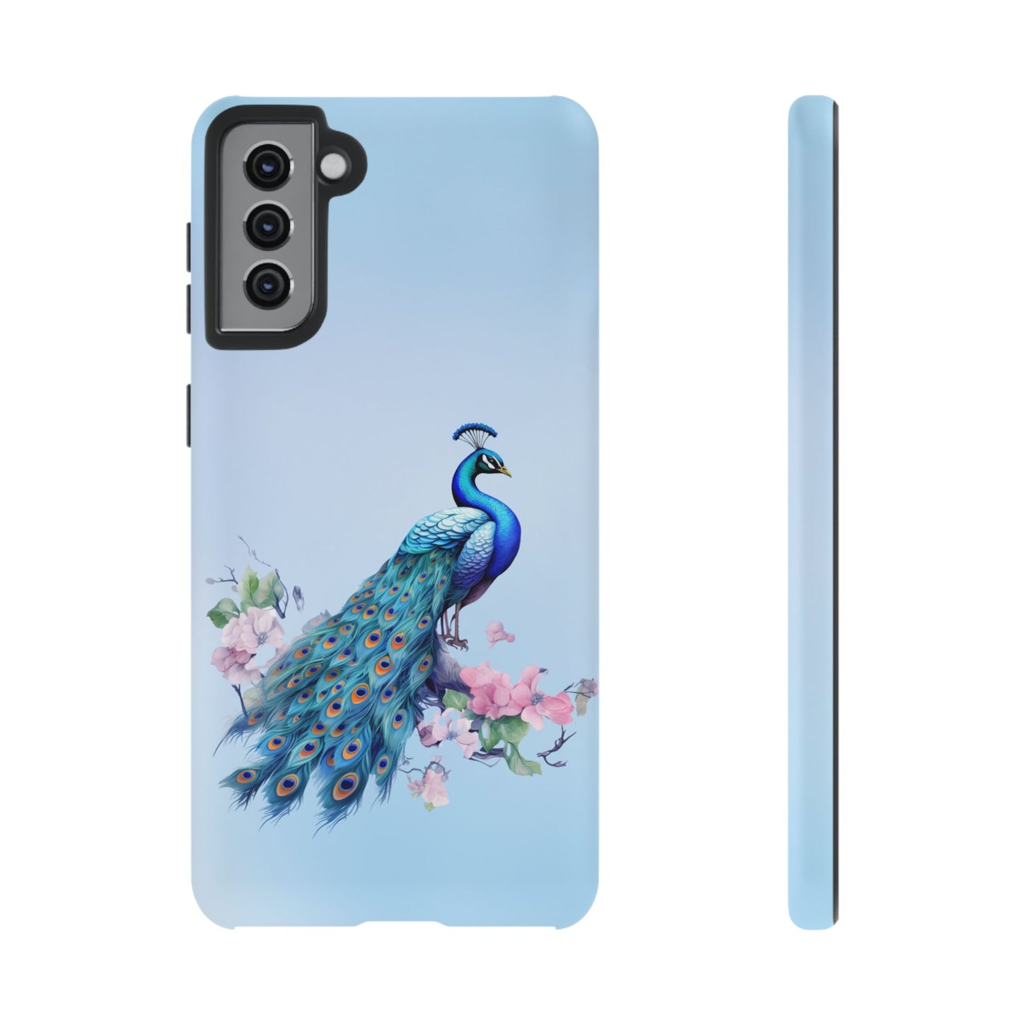 Tough Cell Phone Case - Animal - Peacock (1)