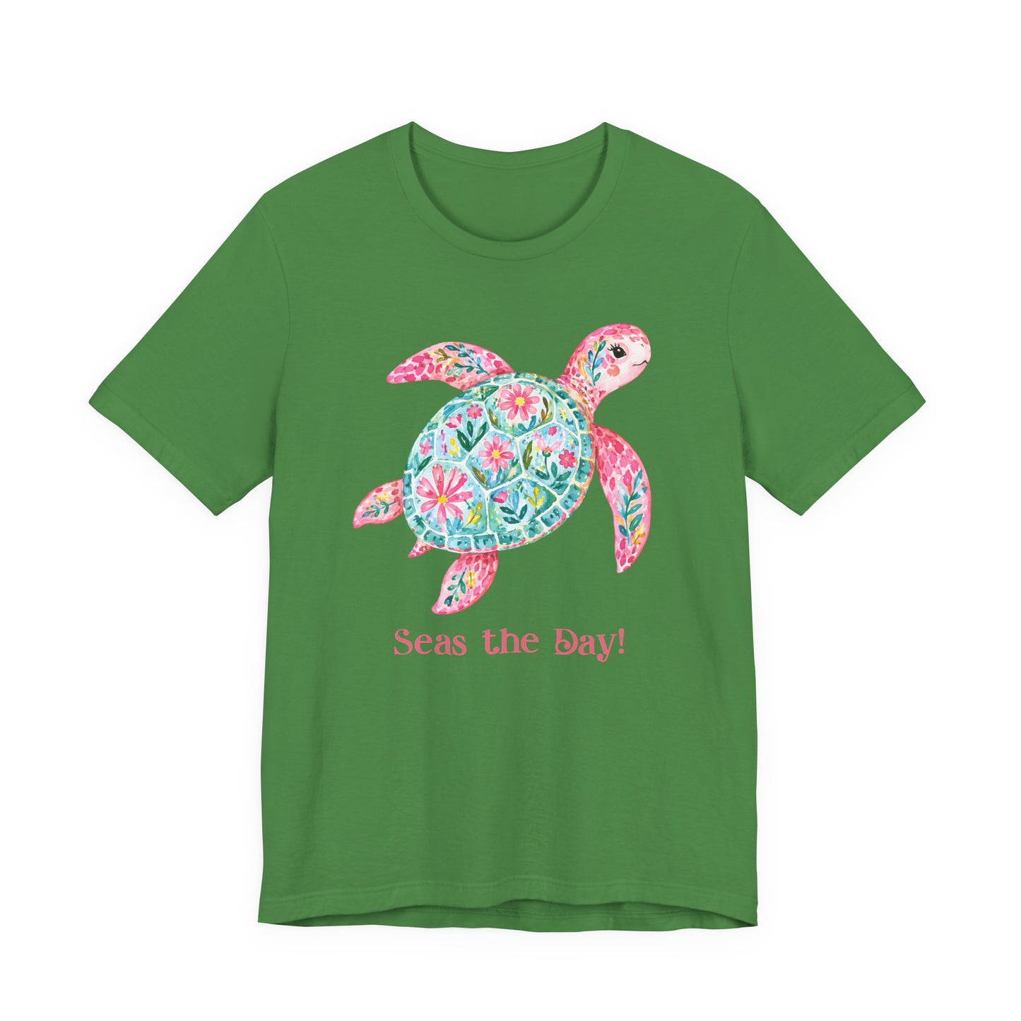 T-Shirt - Animal - Seas the Day Turtle (01)